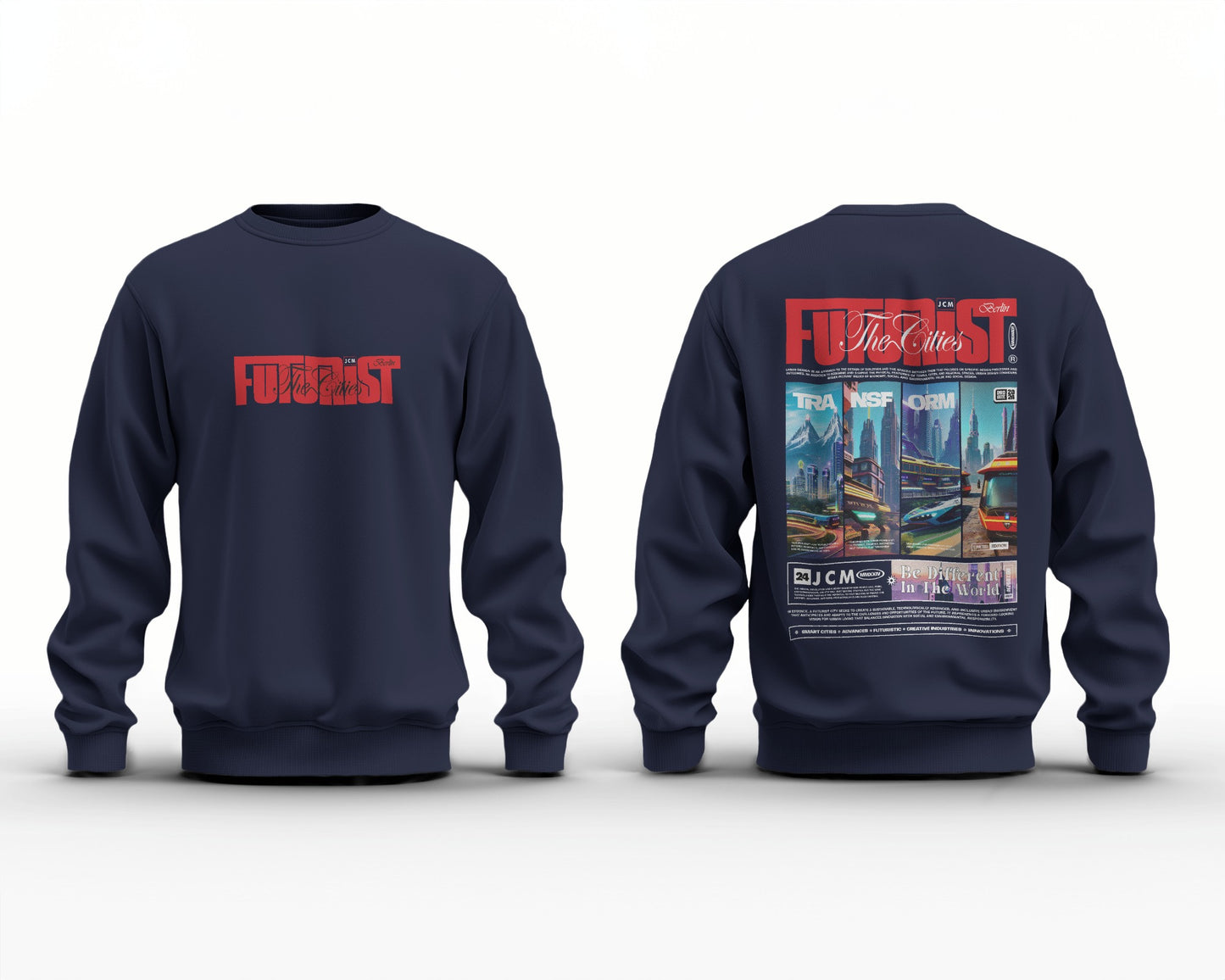 FUTURE CITY - Dual Print Sweatshirt