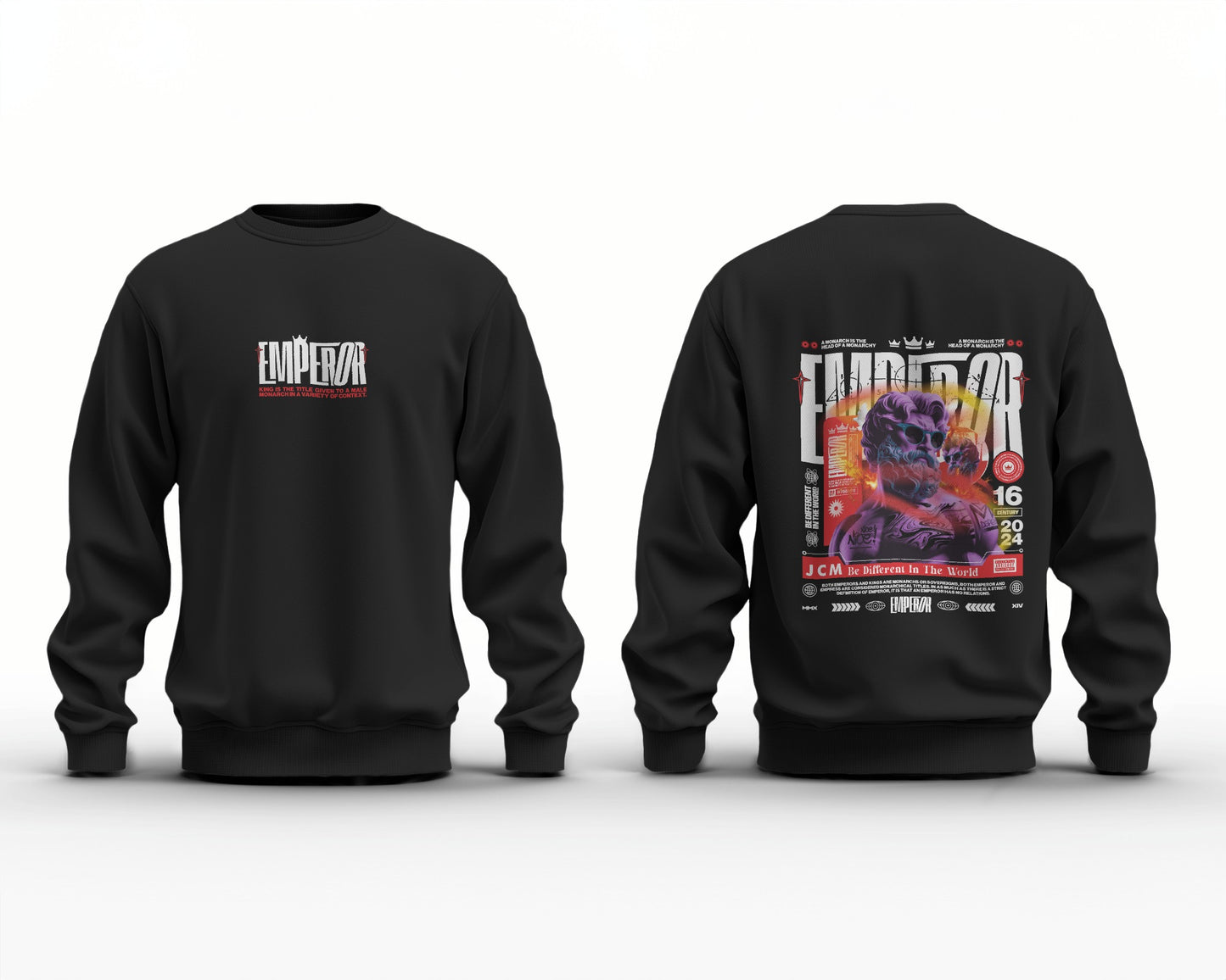 EMPEROR - Dual Print Sweatshirt