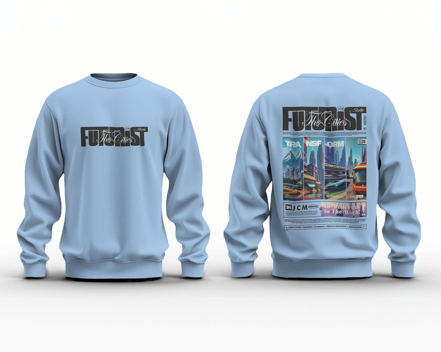 FUTURE CITY - Dual Print Sweatshirt