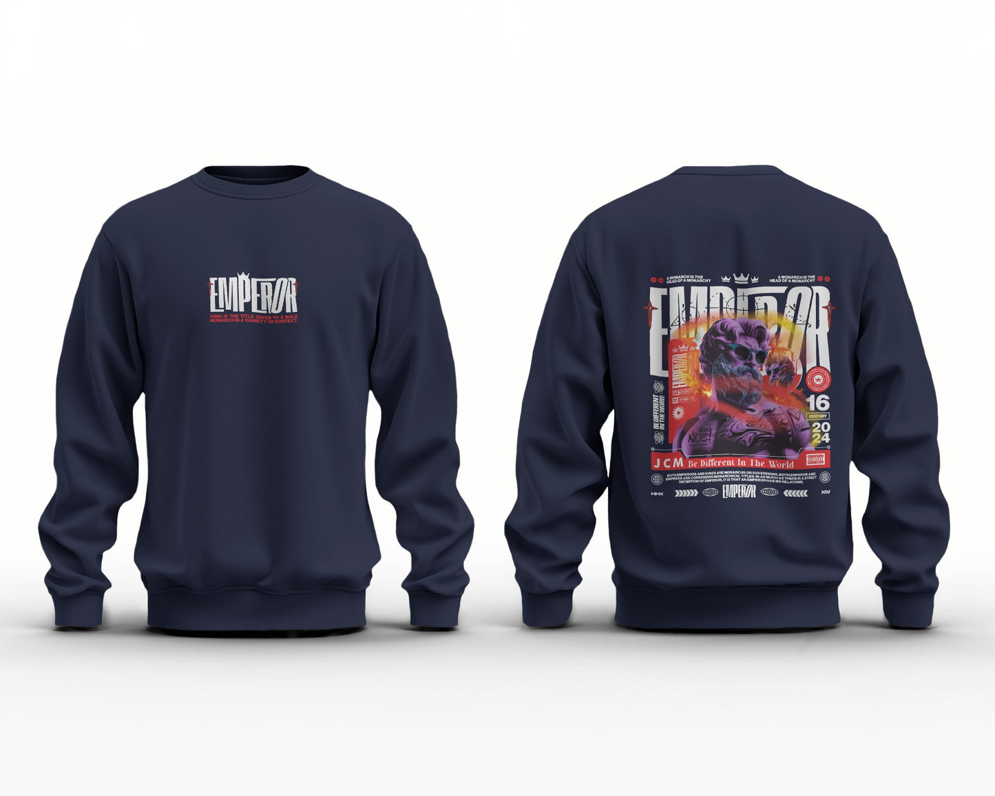 EMPEROR - Dual Print Sweatshirt