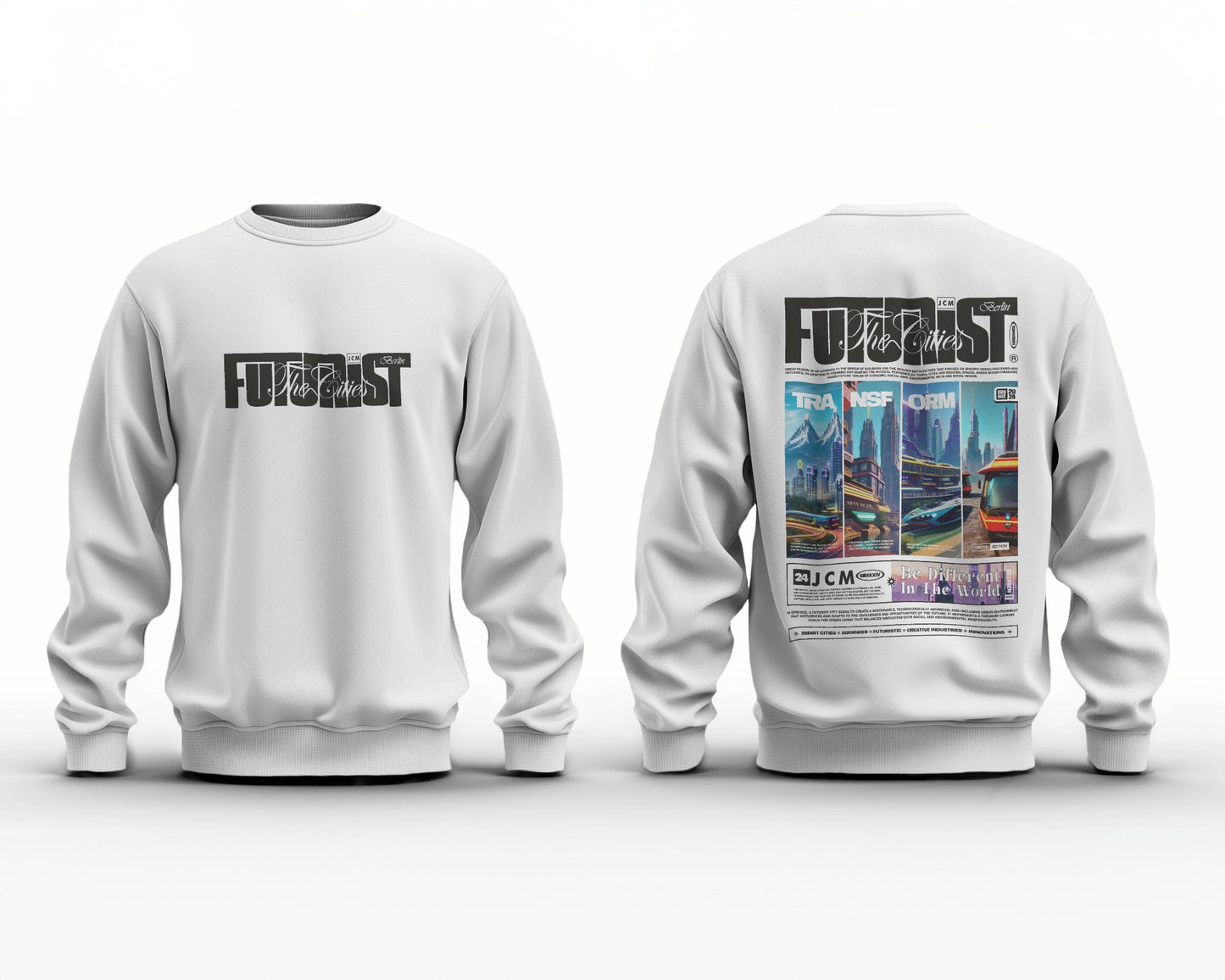 FUTURE CITY - Dual Print Sweatshirt