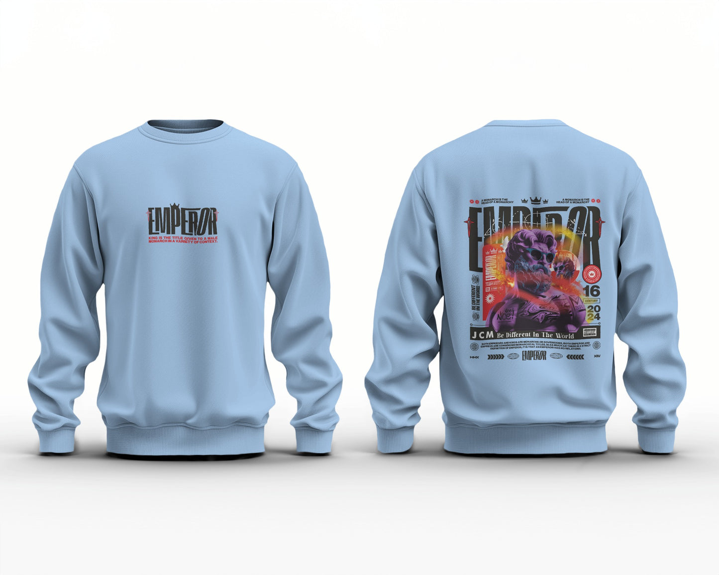 EMPEROR - Dual Print Sweatshirt