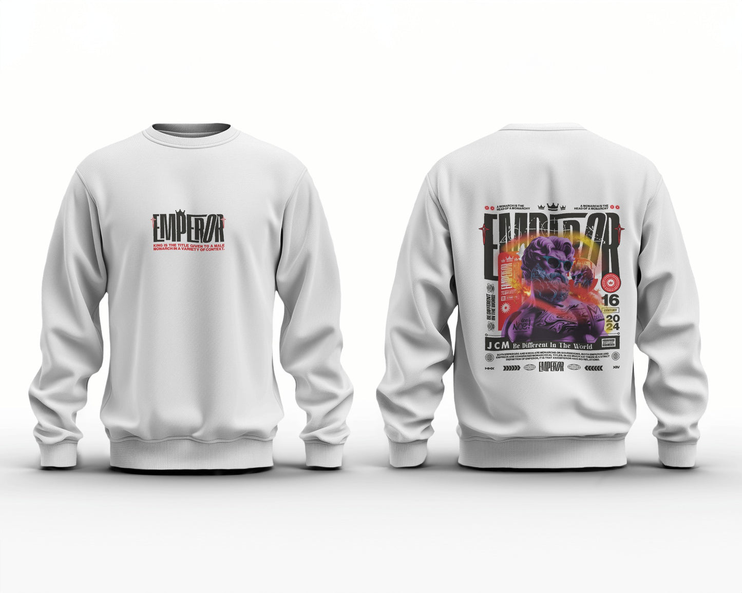 EMPEROR - Dual Print Sweatshirt