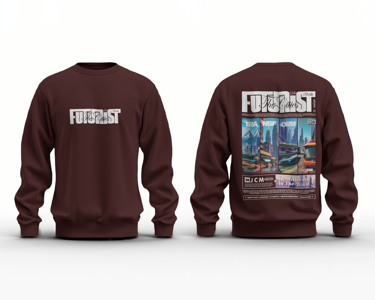 FUTURE CITY - Dual Print Sweatshirt