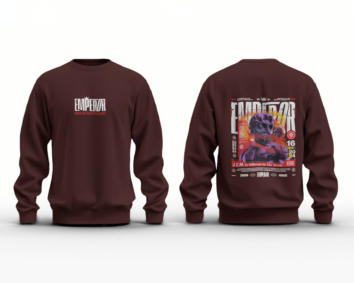 EMPEROR - Dual Print Sweatshirt