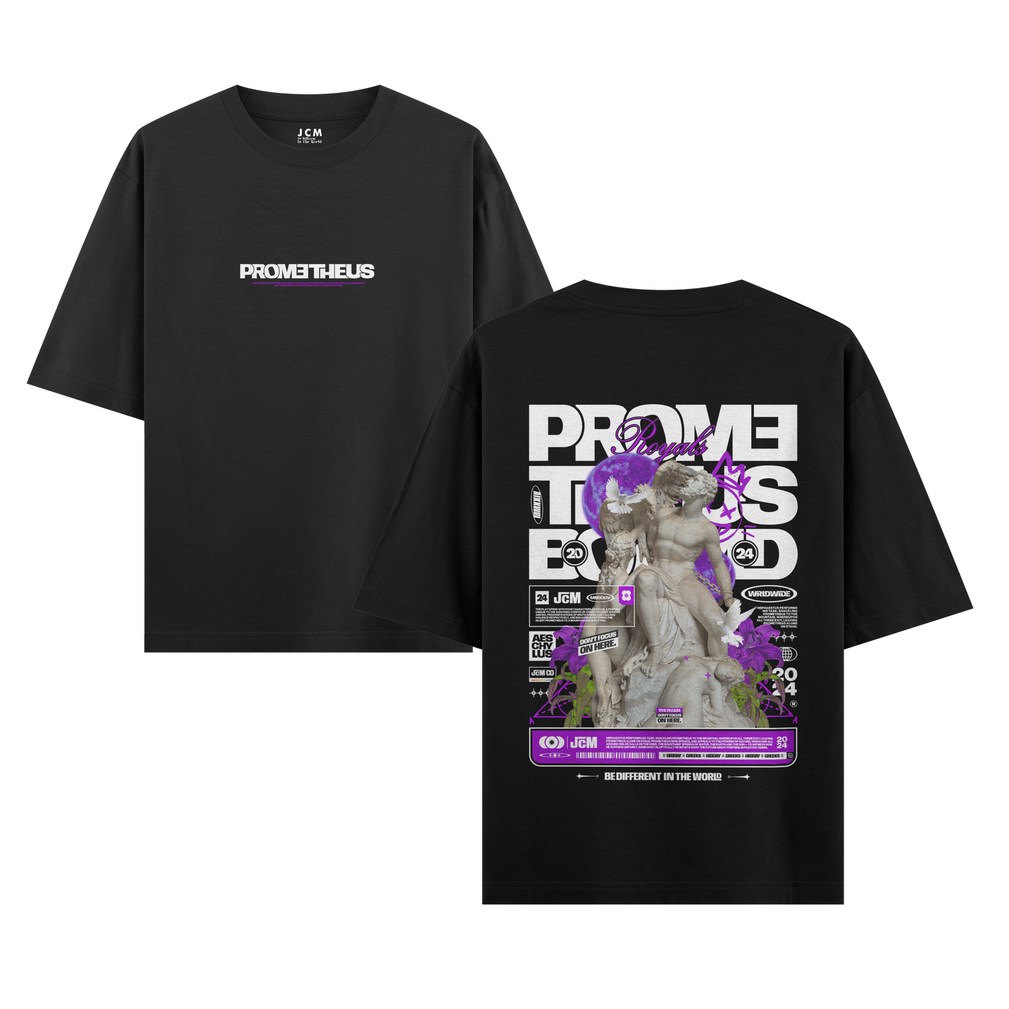 PROMETHEUS - Dual Print Oversized T-shirt