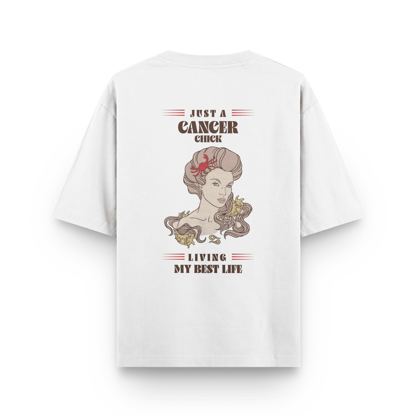 Cancer Chick Oversized T-shirt