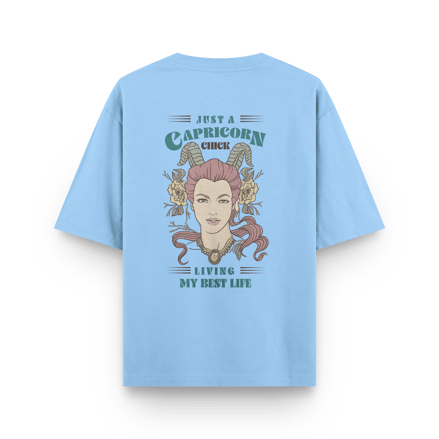 Capricorn Chick Oversized T-shirt
