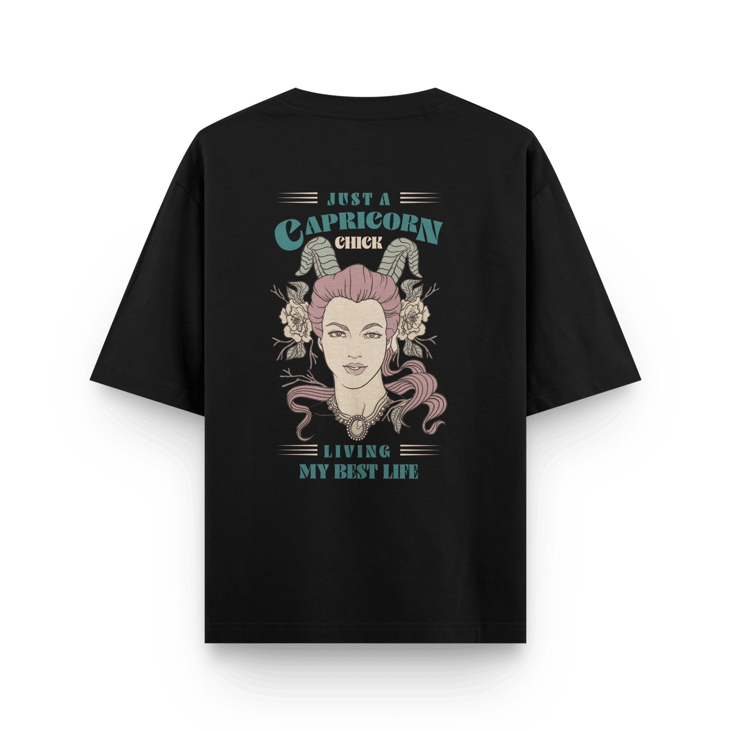 Capricorn Chick Oversized T-shirt