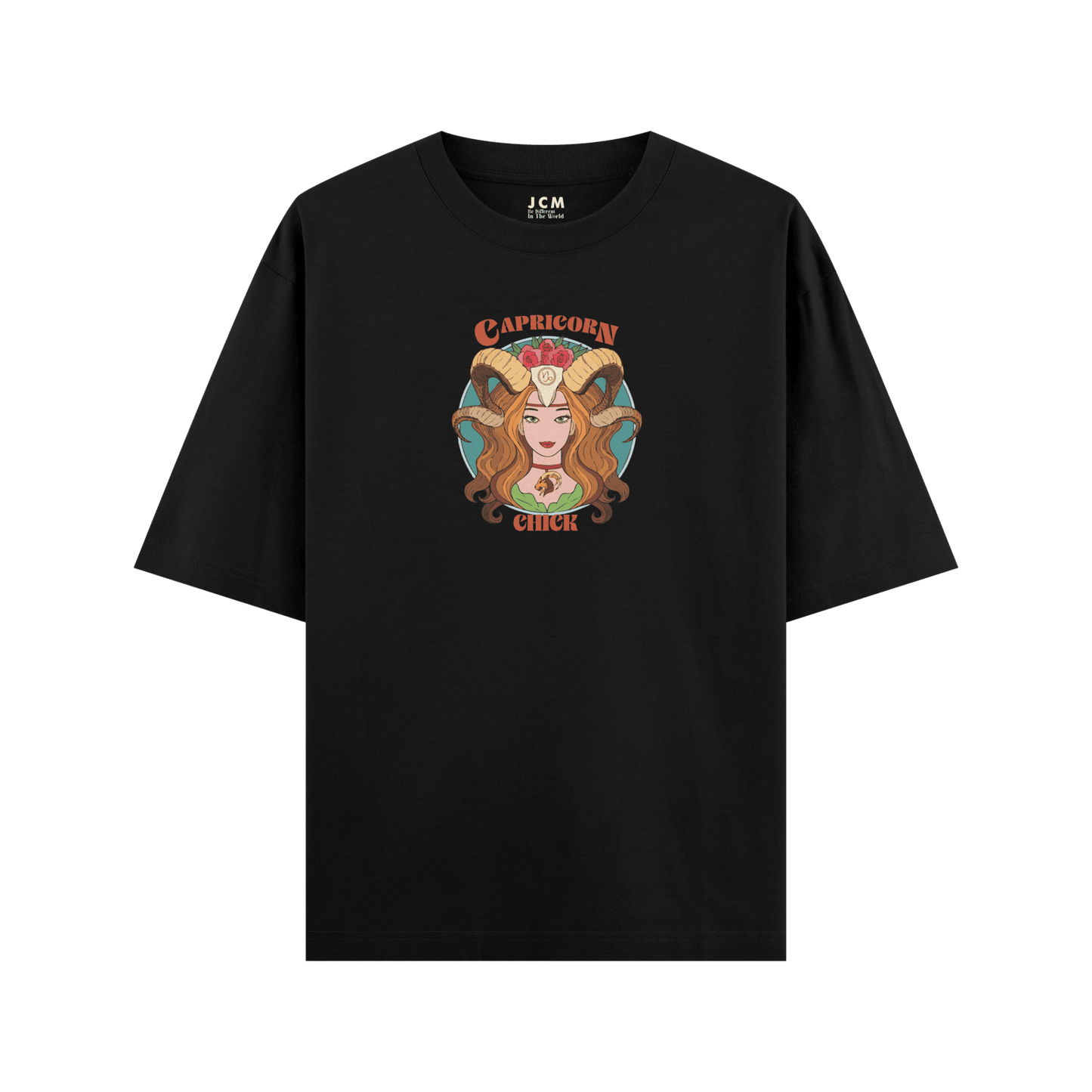 Capricorn Chick Oversized T-shirt
