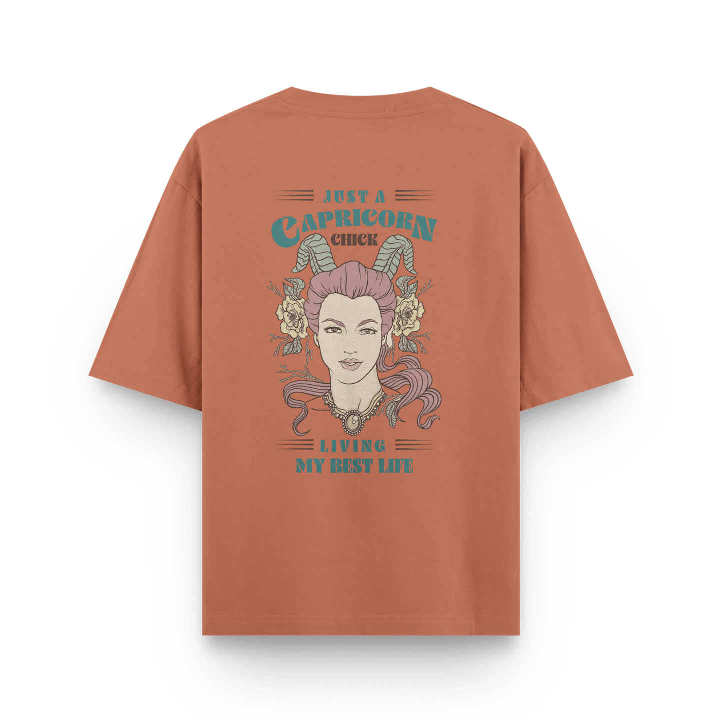 Capricorn Chick Oversized T-shirt