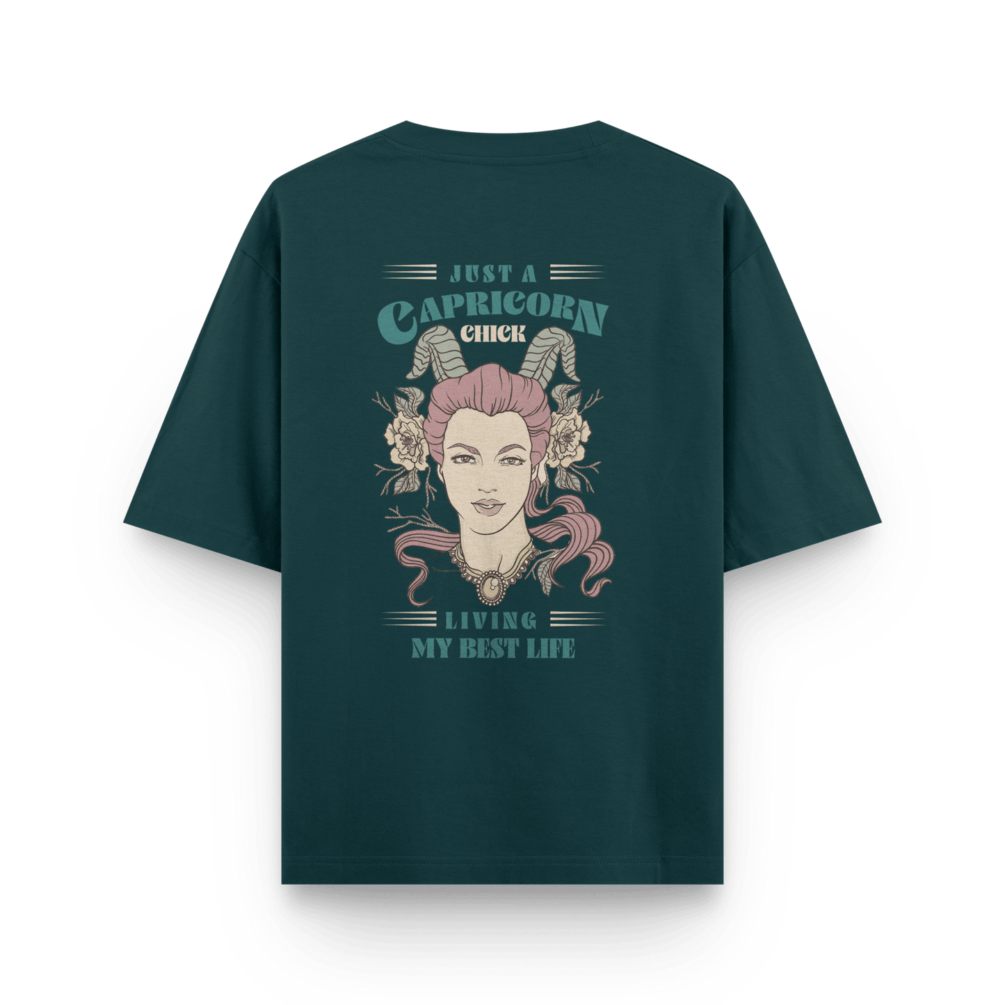 Capricorn Chick Oversized T-shirt