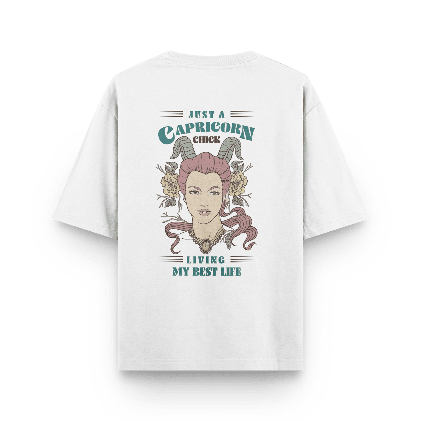 Capricorn Chick Oversized T-shirt
