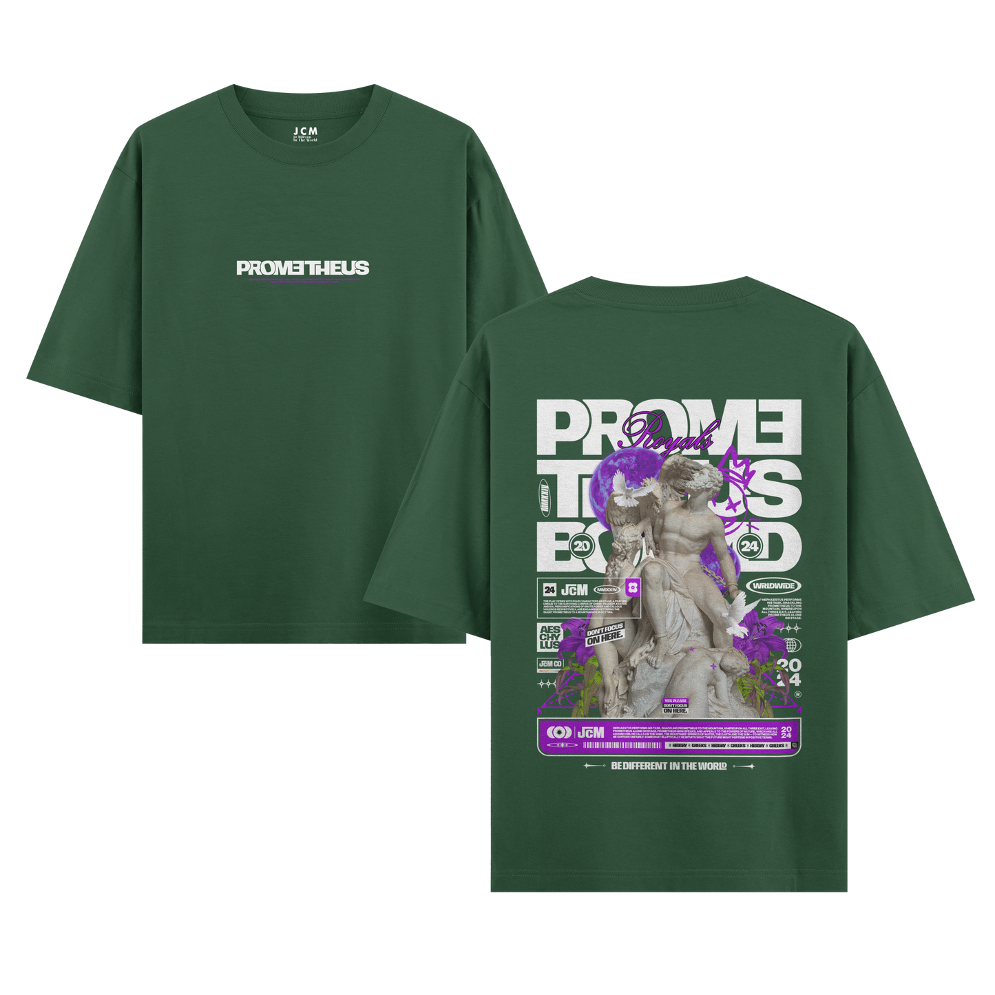 PROMETHEUS - Dual Print Oversized T-shirt