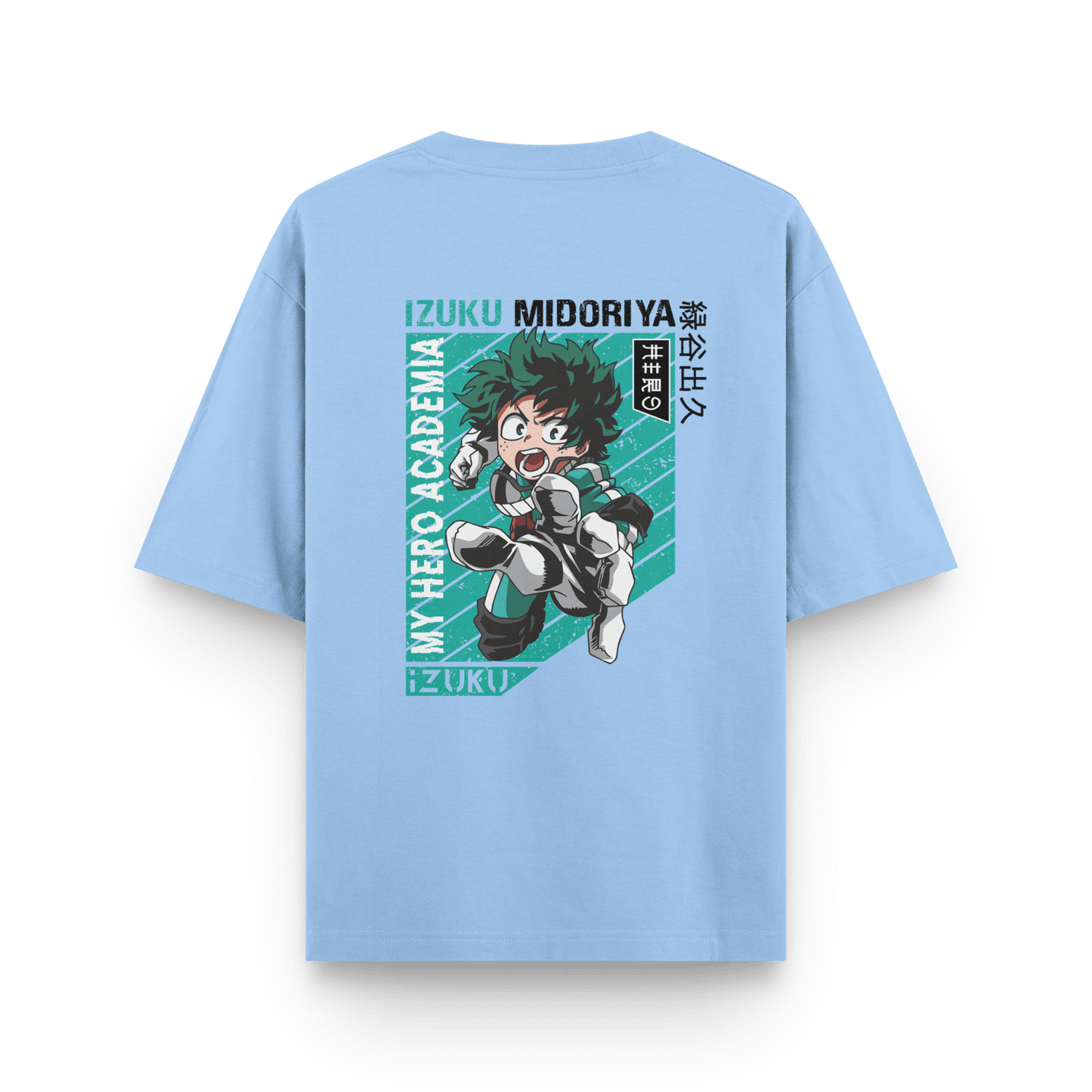IZUKU GREEN Oversized T-shirt