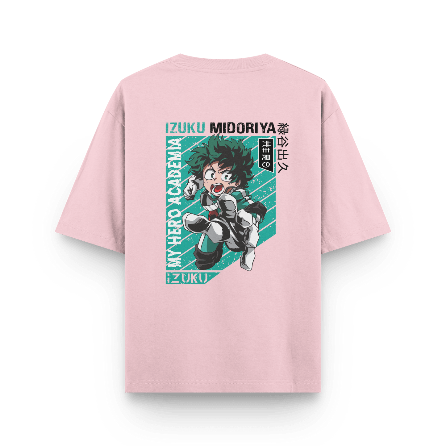 IZUKU GREEN Oversized T-shirt