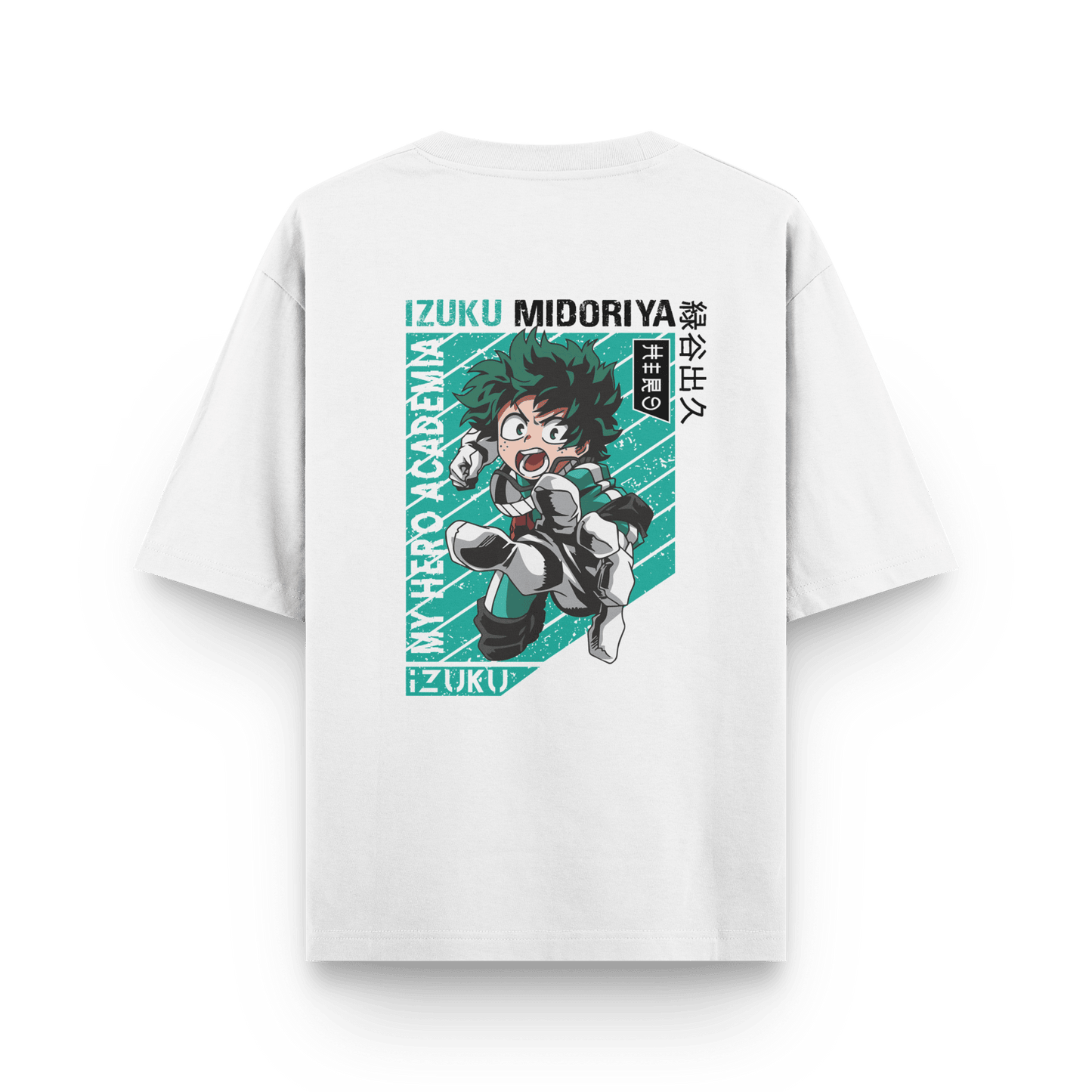 IZUKU GREEN Oversized T-shirt