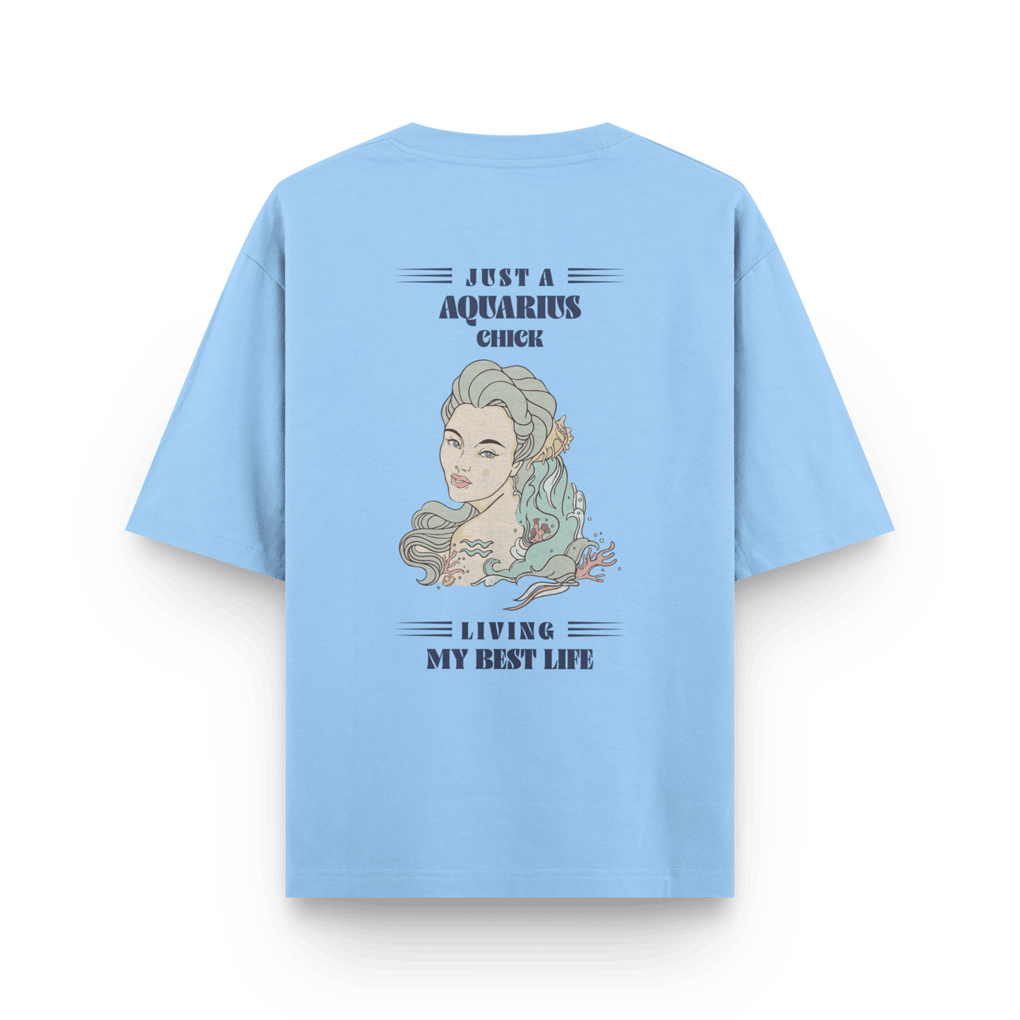 Aquarius Chick Oversized T-shirt