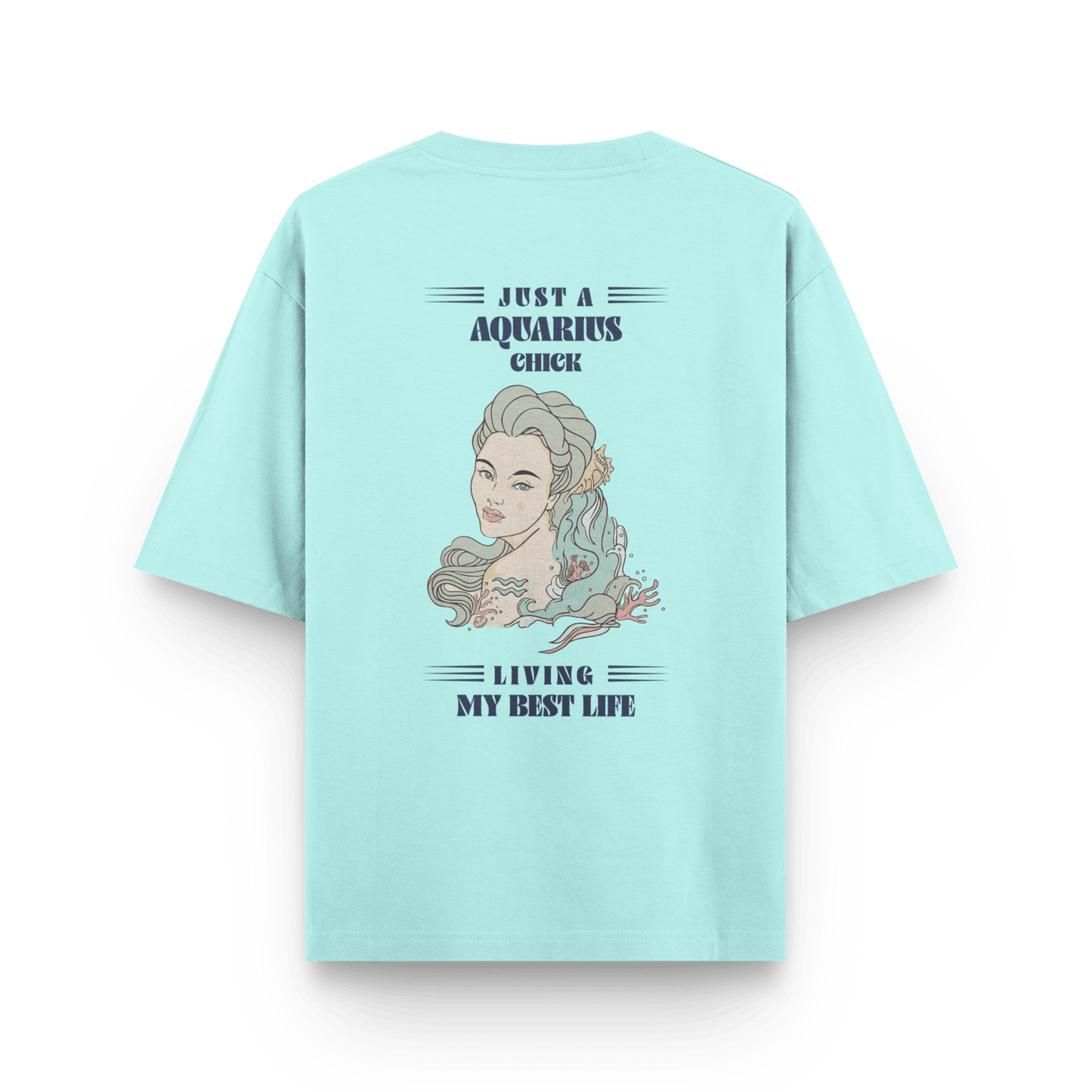 Aquarius Chick Oversized T-shirt