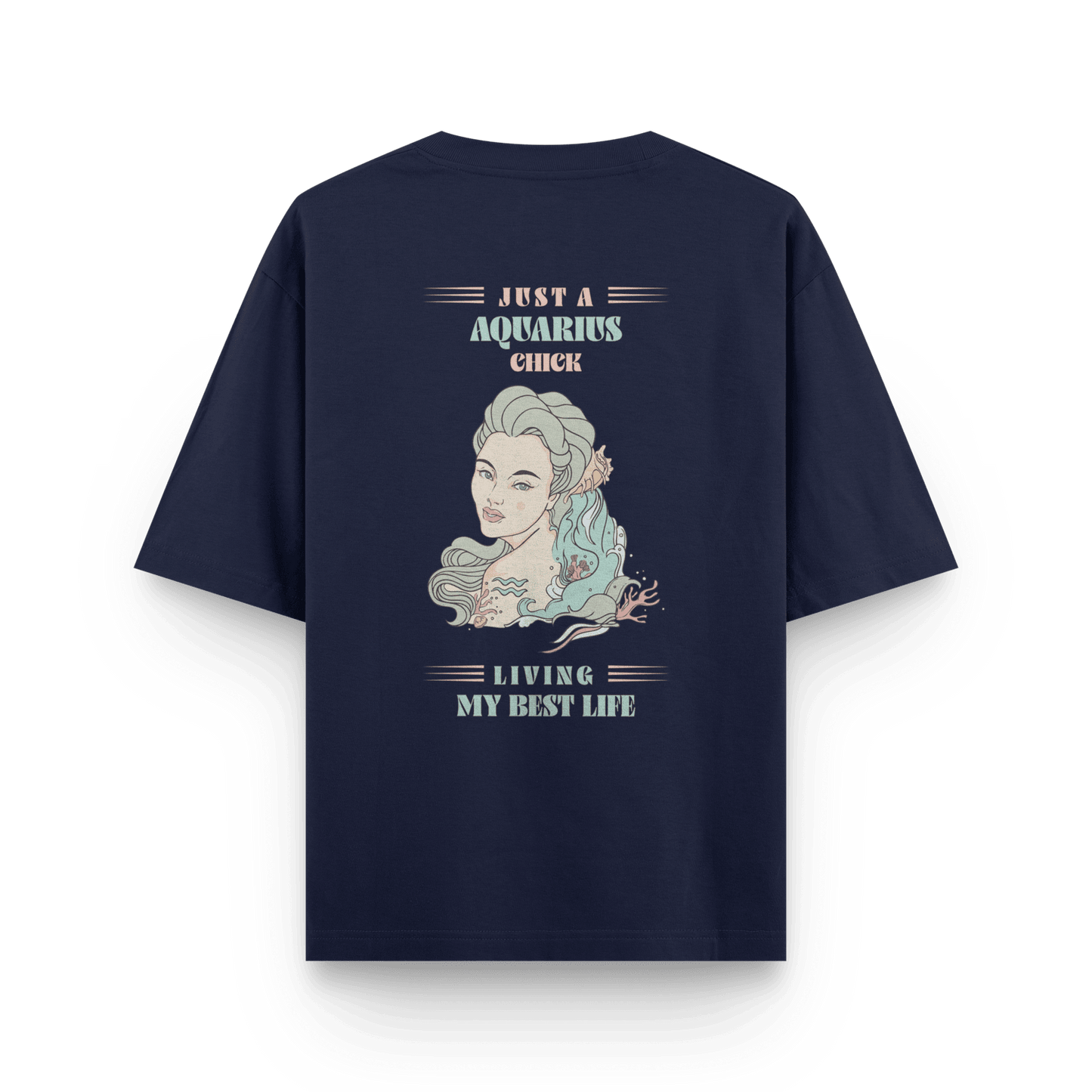 Aquarius Chick Oversized T-shirt