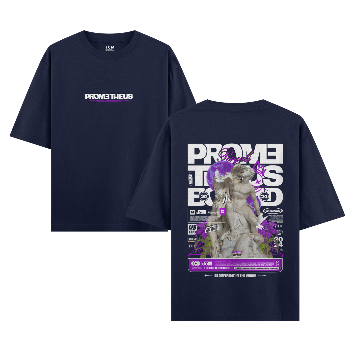 PROMETHEUS - Dual Print Oversized T-shirt