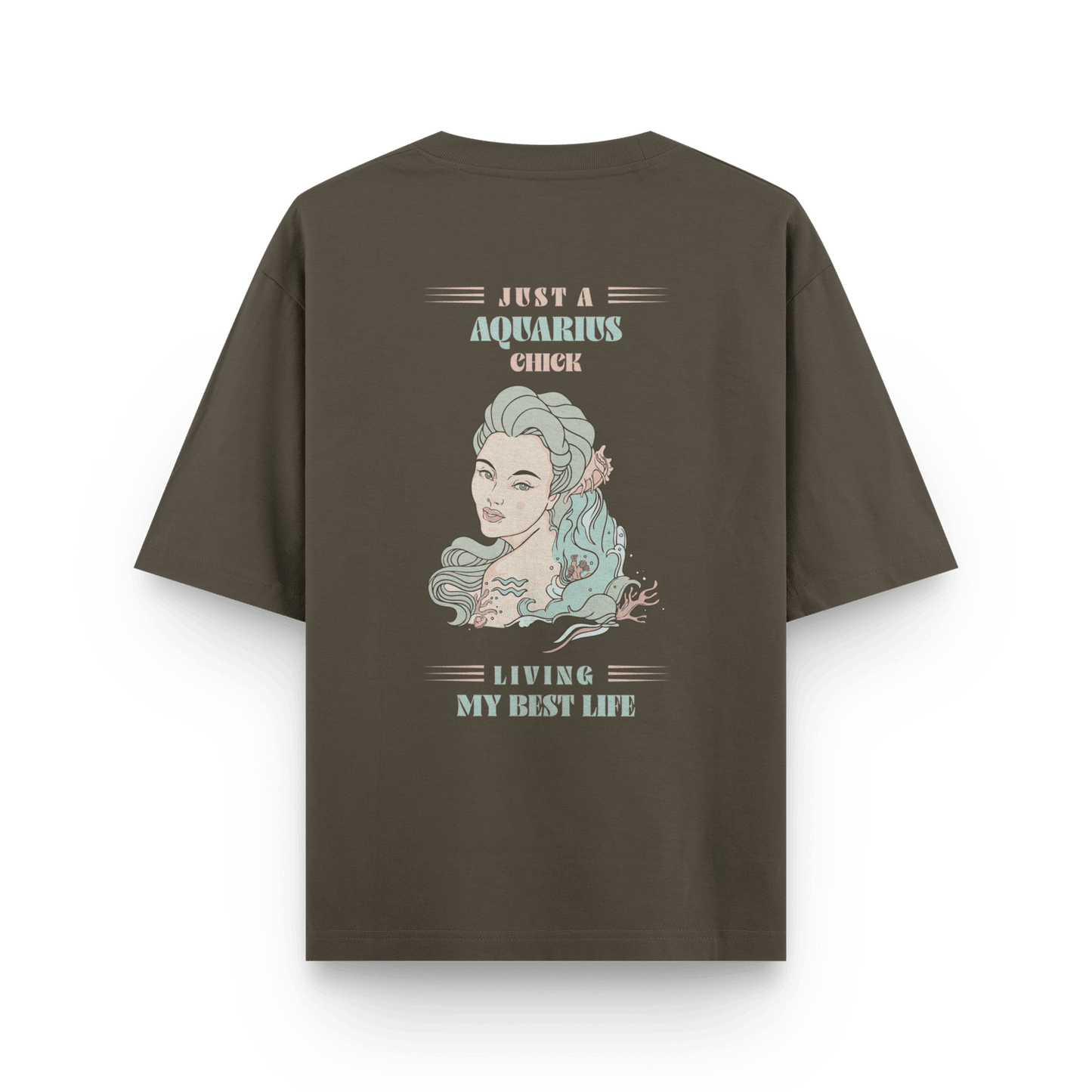 Aquarius Chick Oversized T-shirt