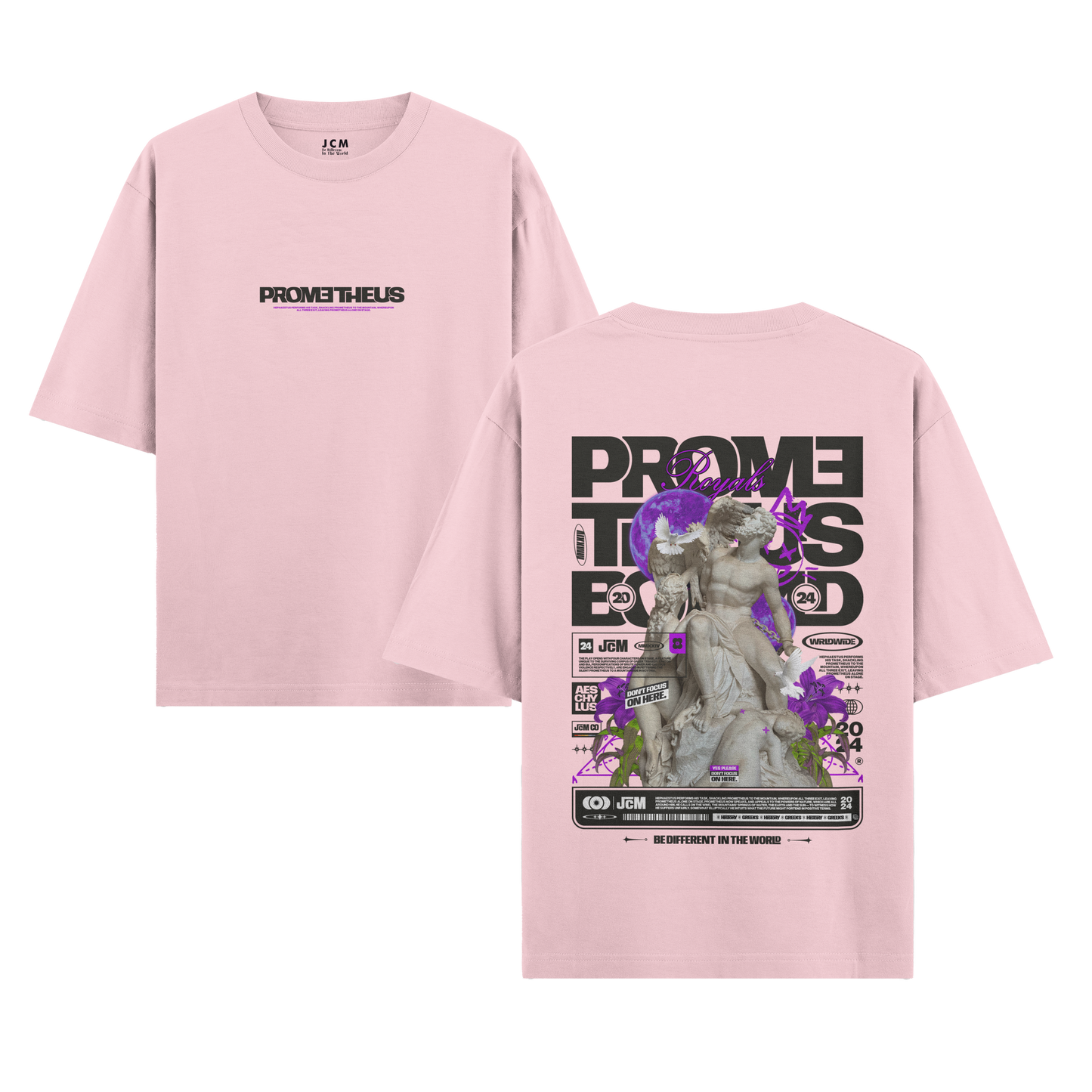 PROMETHEUS - Dual Print Oversized T-shirt