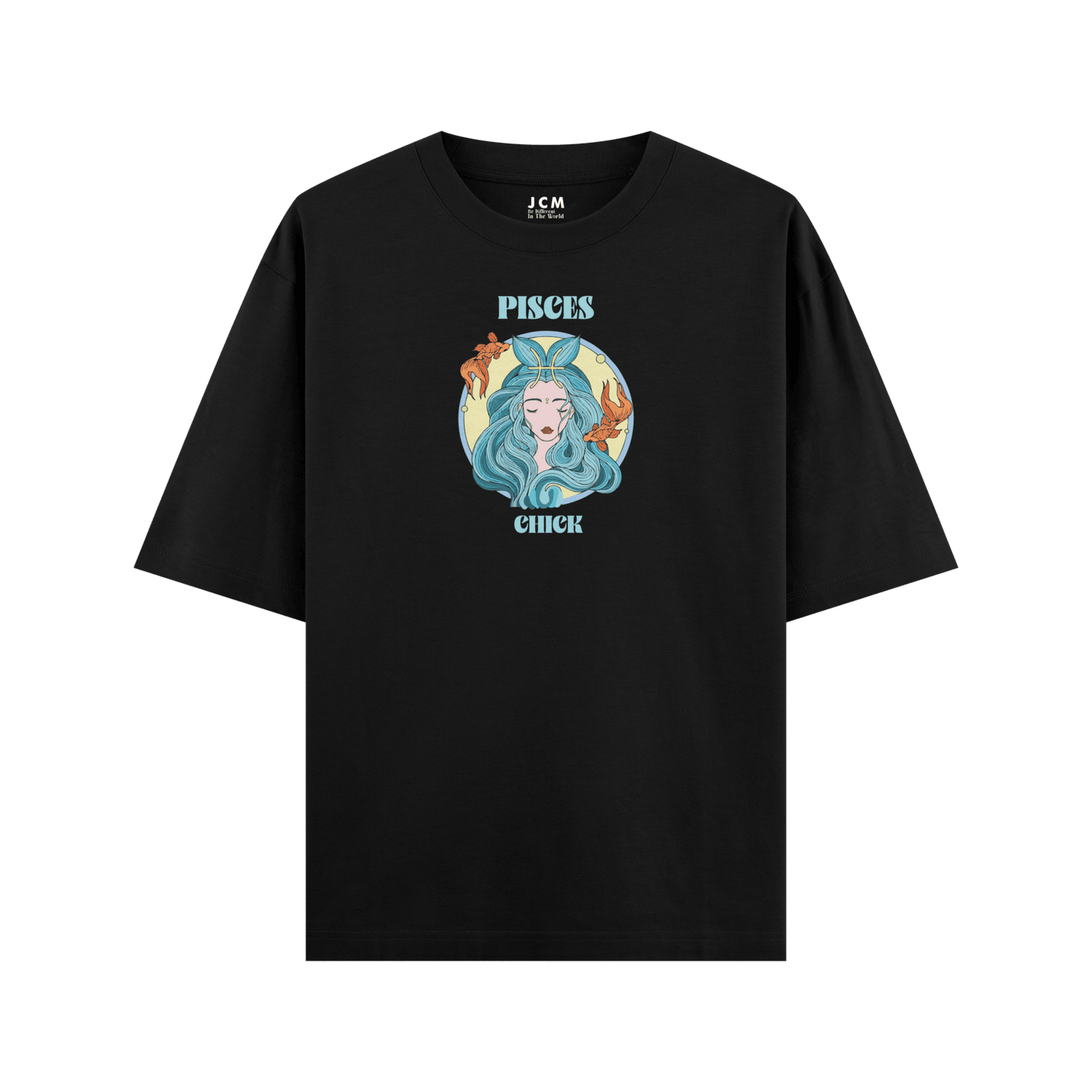 Pisces Chick Oversized T-shirt