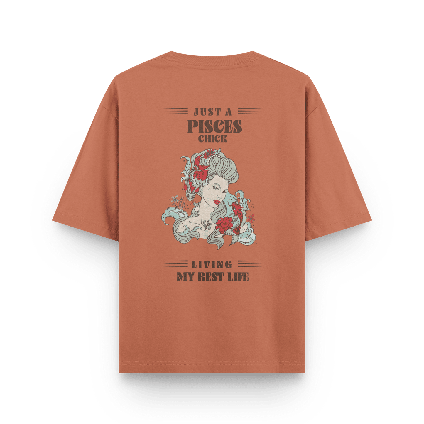 Pisces Chick Oversized T-shirt
