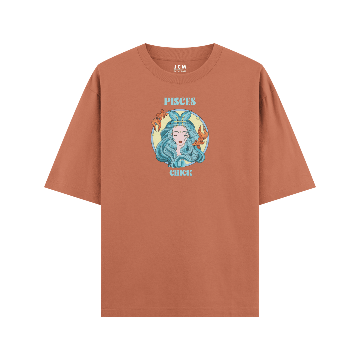 Pisces Chick Oversized T-shirt