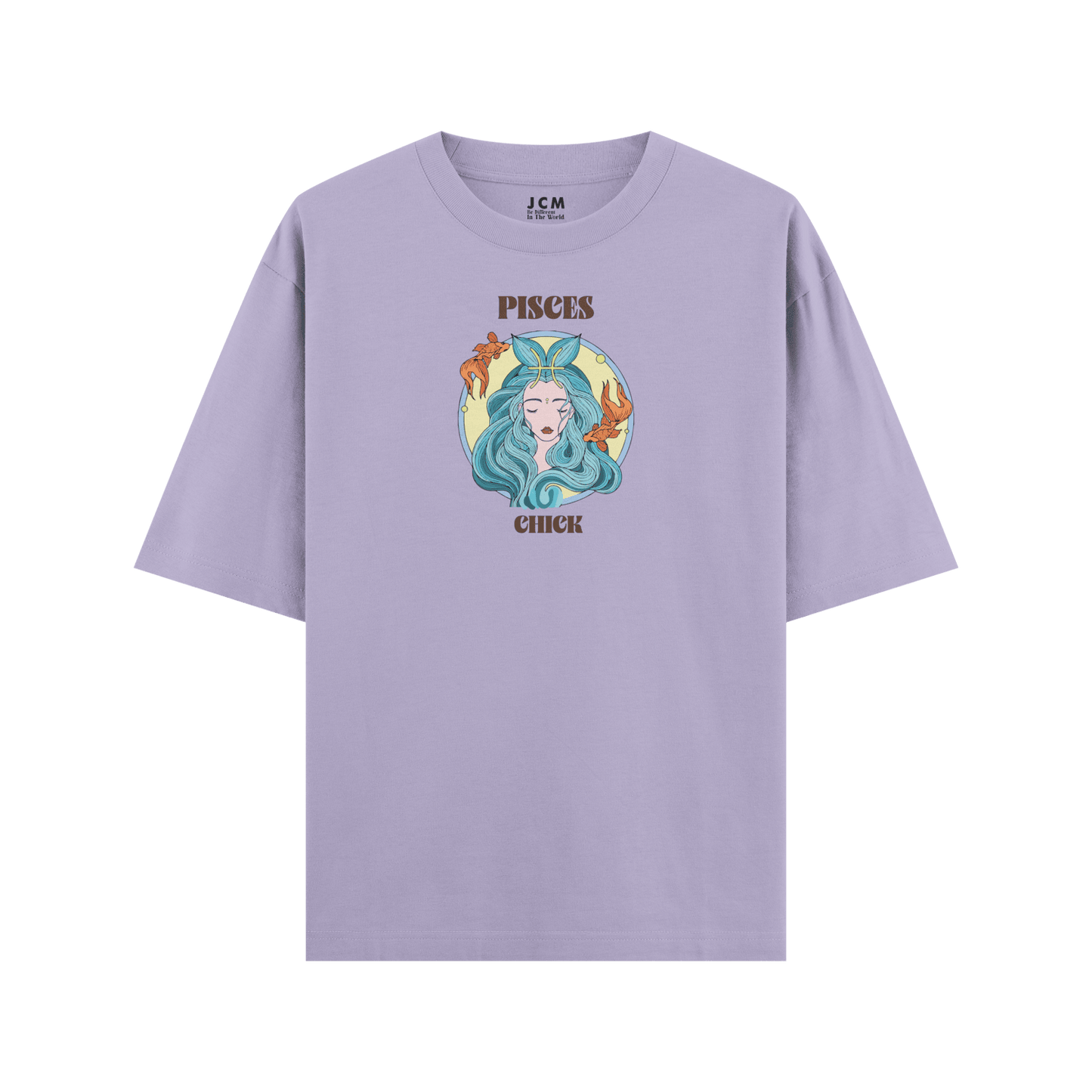 Pisces Chick Oversized T-shirt