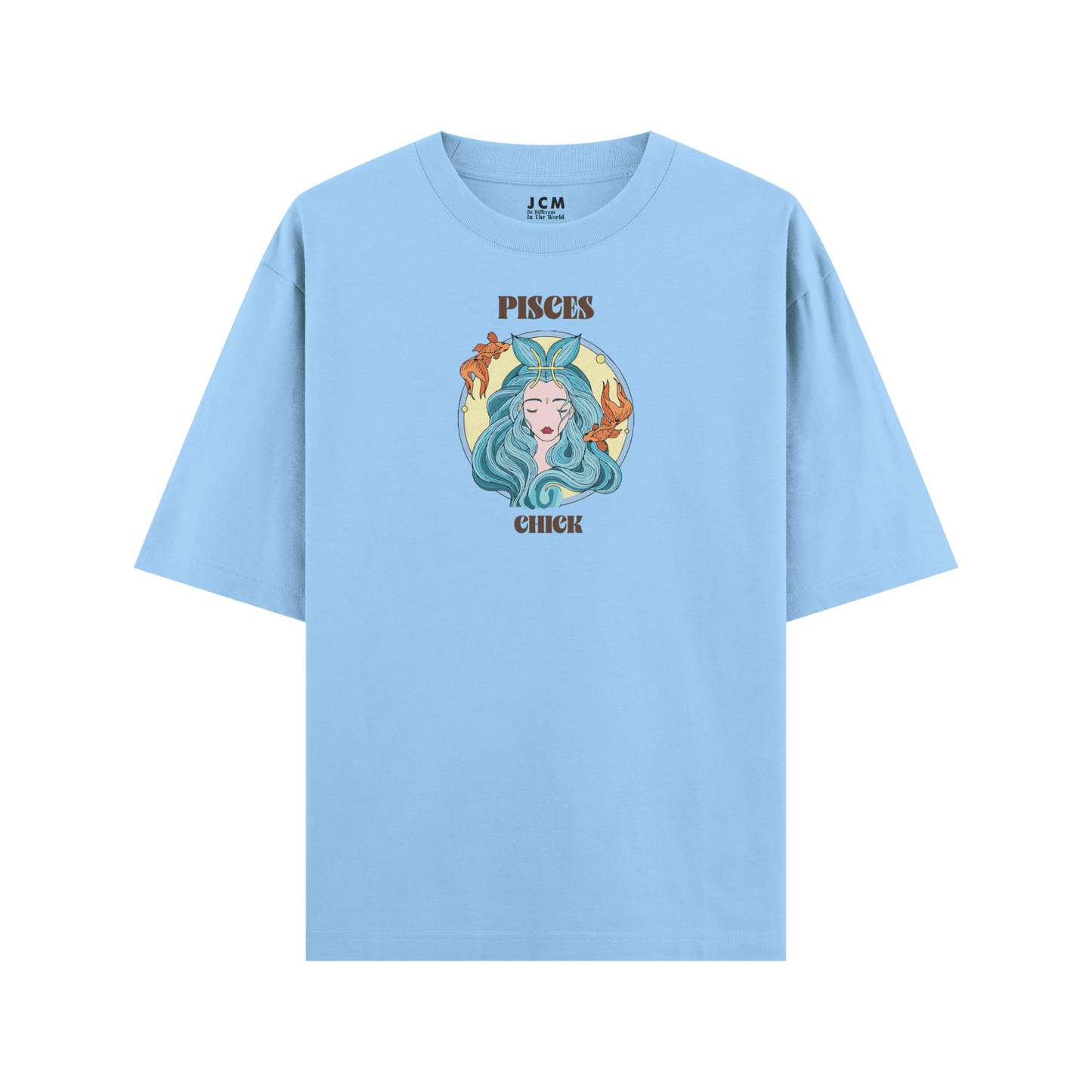 Pisces Chick Oversized T-shirt