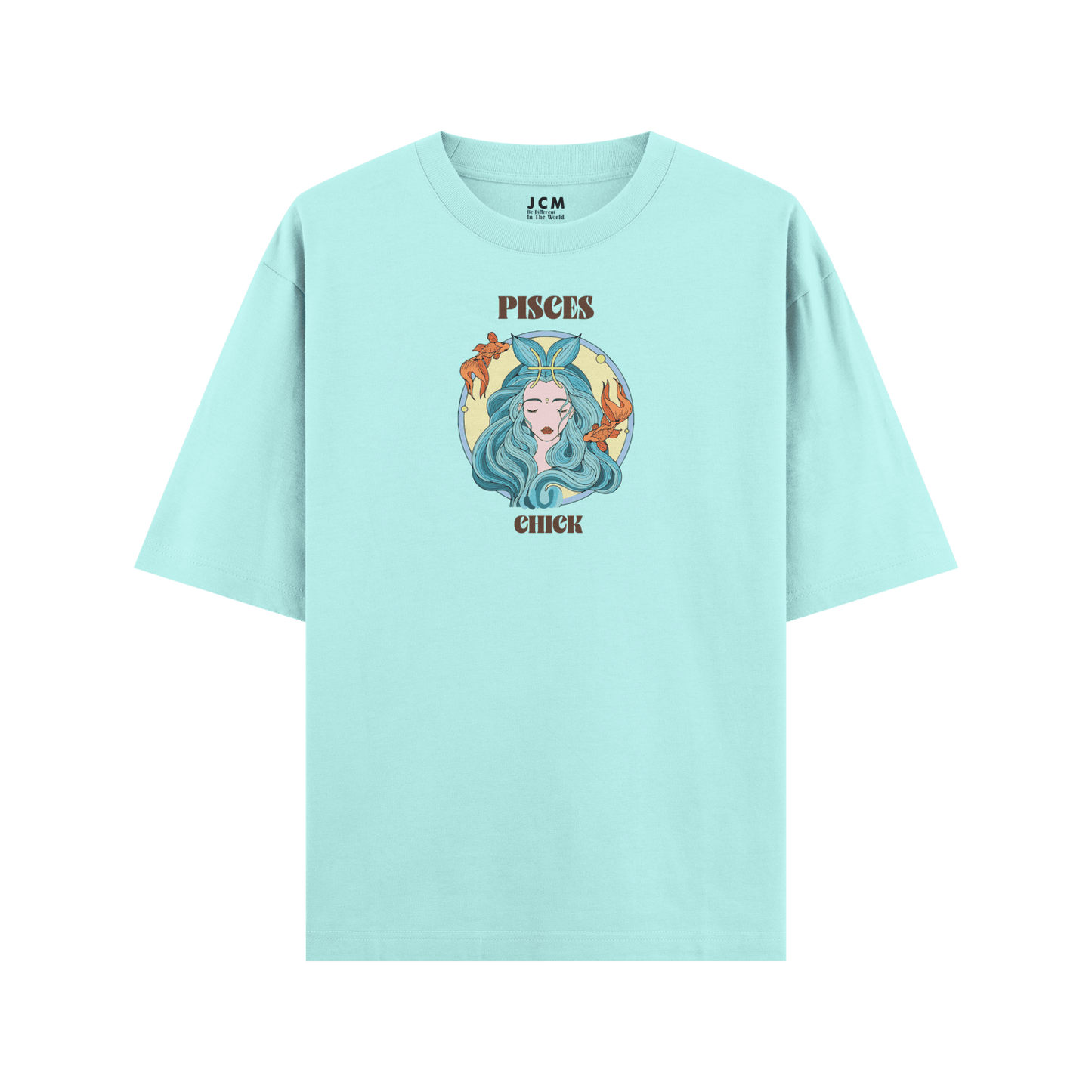 Pisces Chick Oversized T-shirt