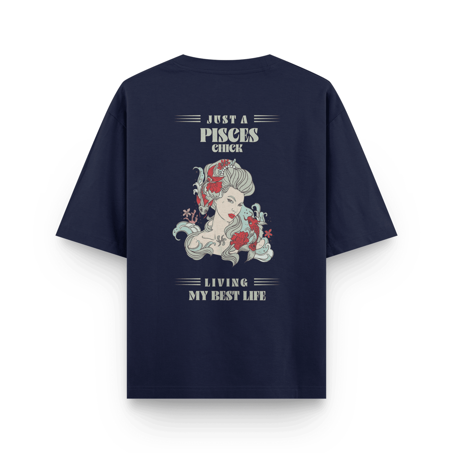 Pisces Chick Oversized T-shirt