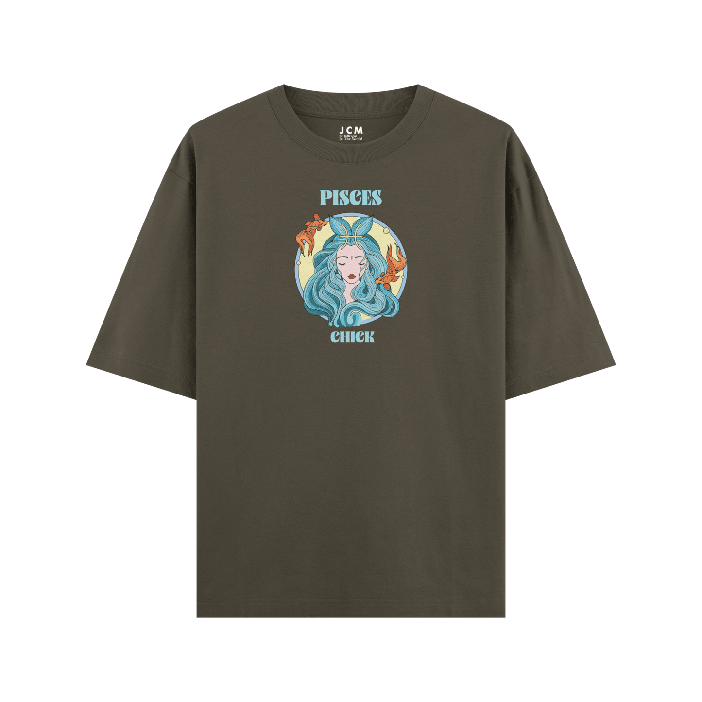 Pisces Chick Oversized T-shirt