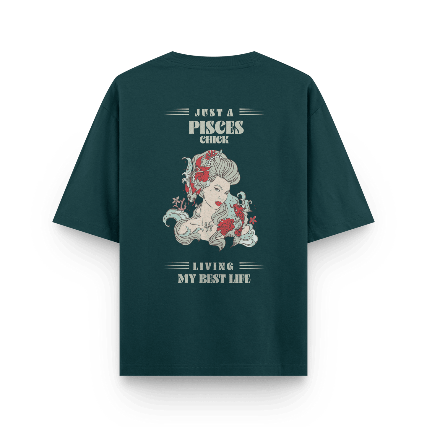 Pisces Chick Oversized T-shirt