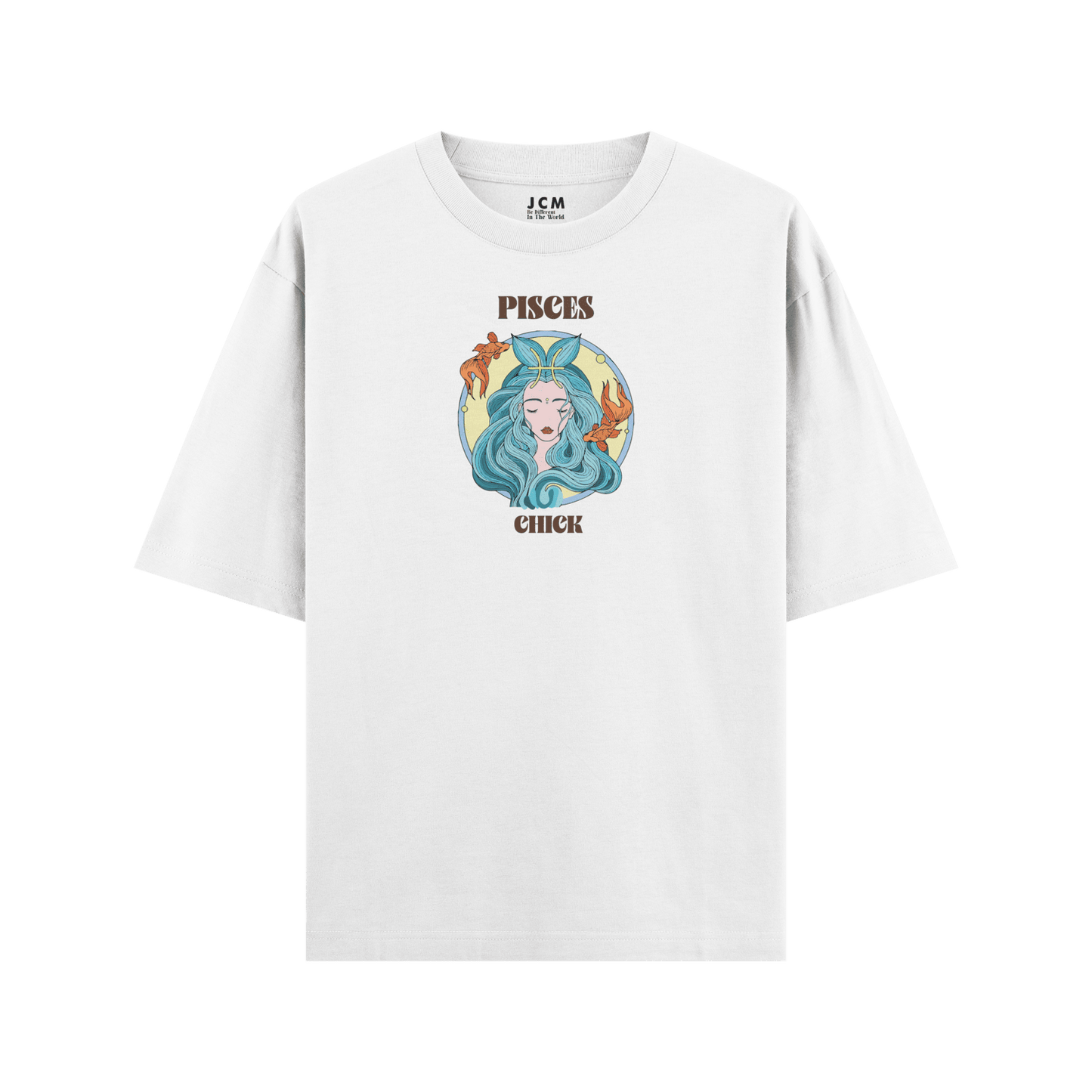 Pisces Chick Oversized T-shirt