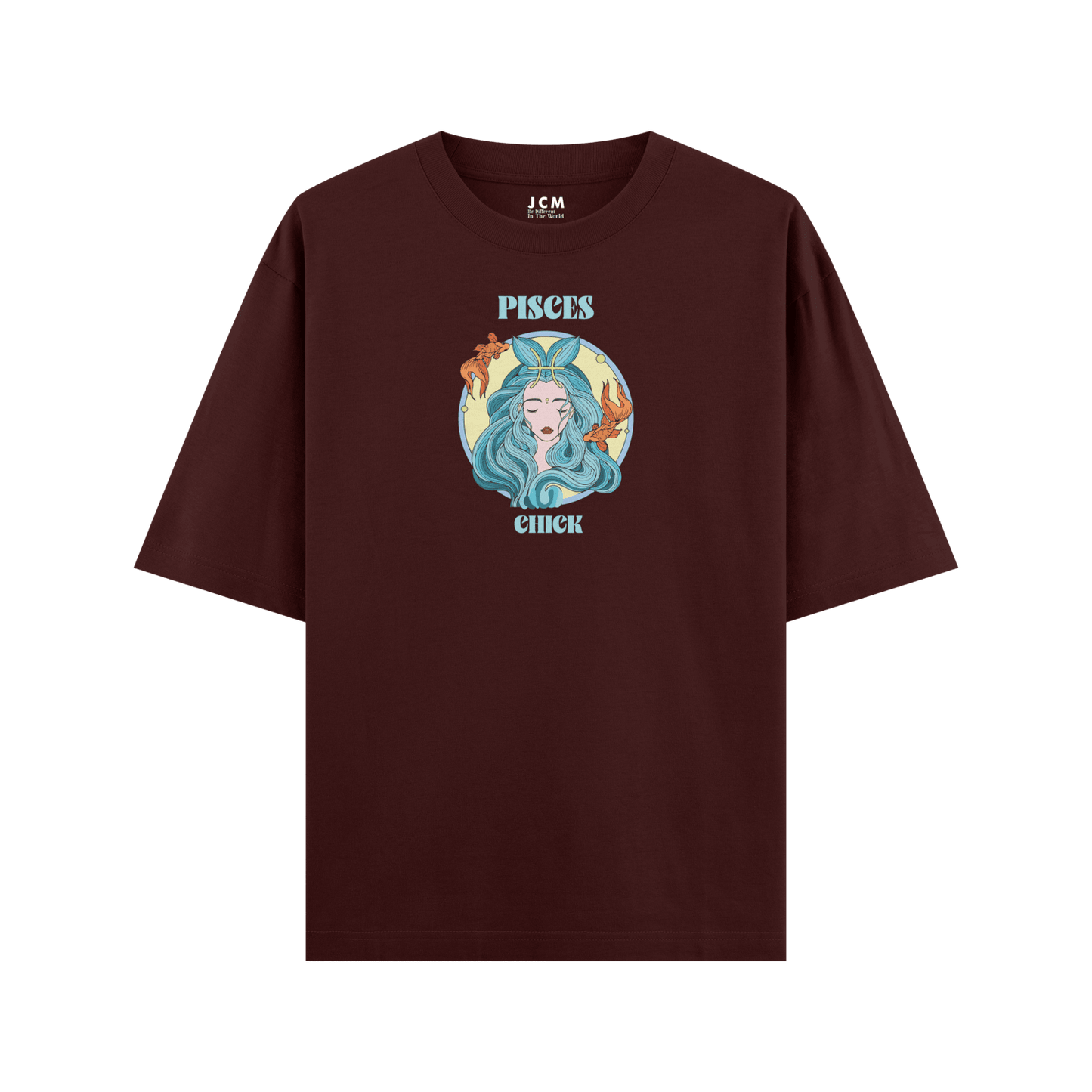Pisces Chick Oversized T-shirt