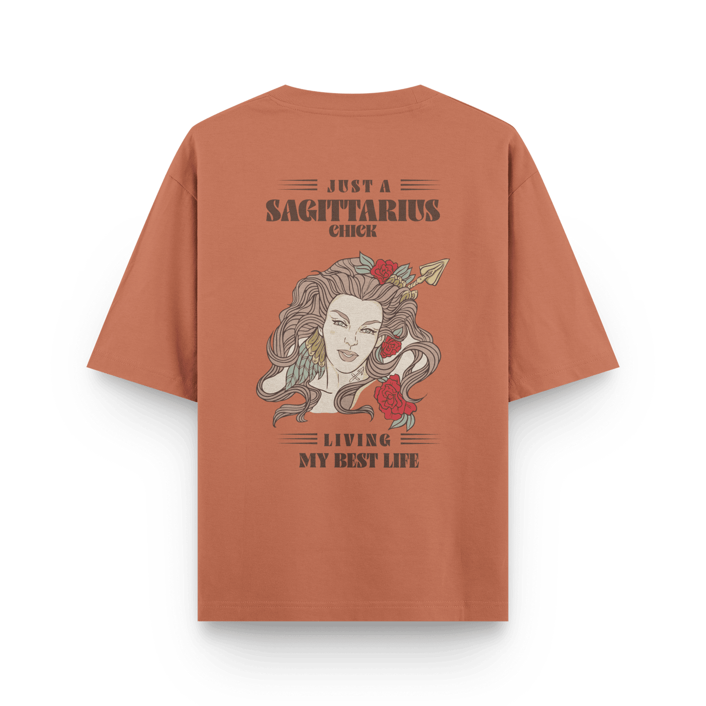 Sagittarius Chick Oversized T-shirt