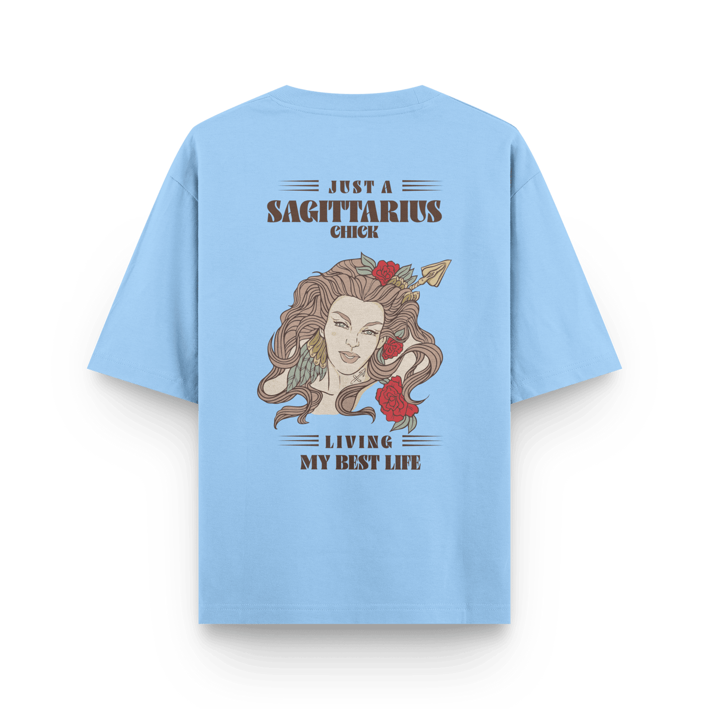 Sagittarius Chick Oversized T-shirt