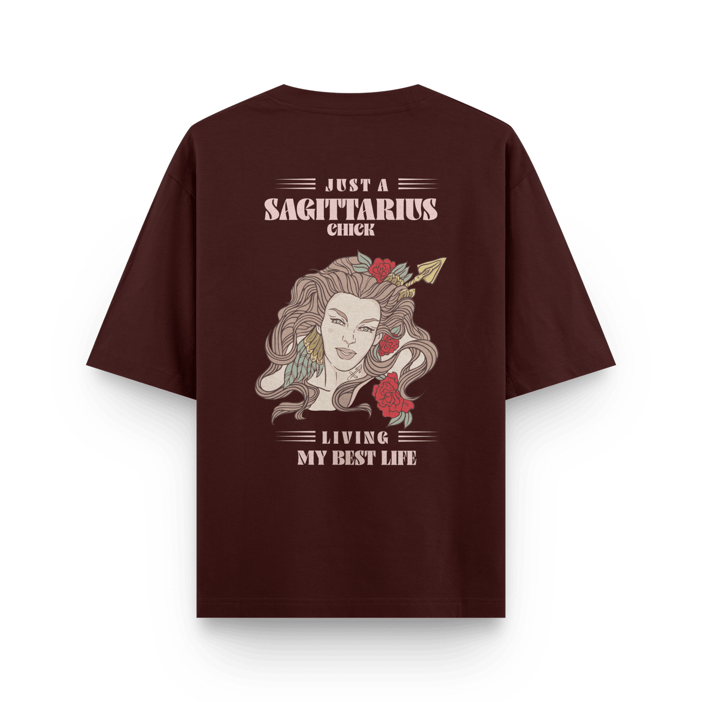 Sagittarius Chick Oversized T-shirt