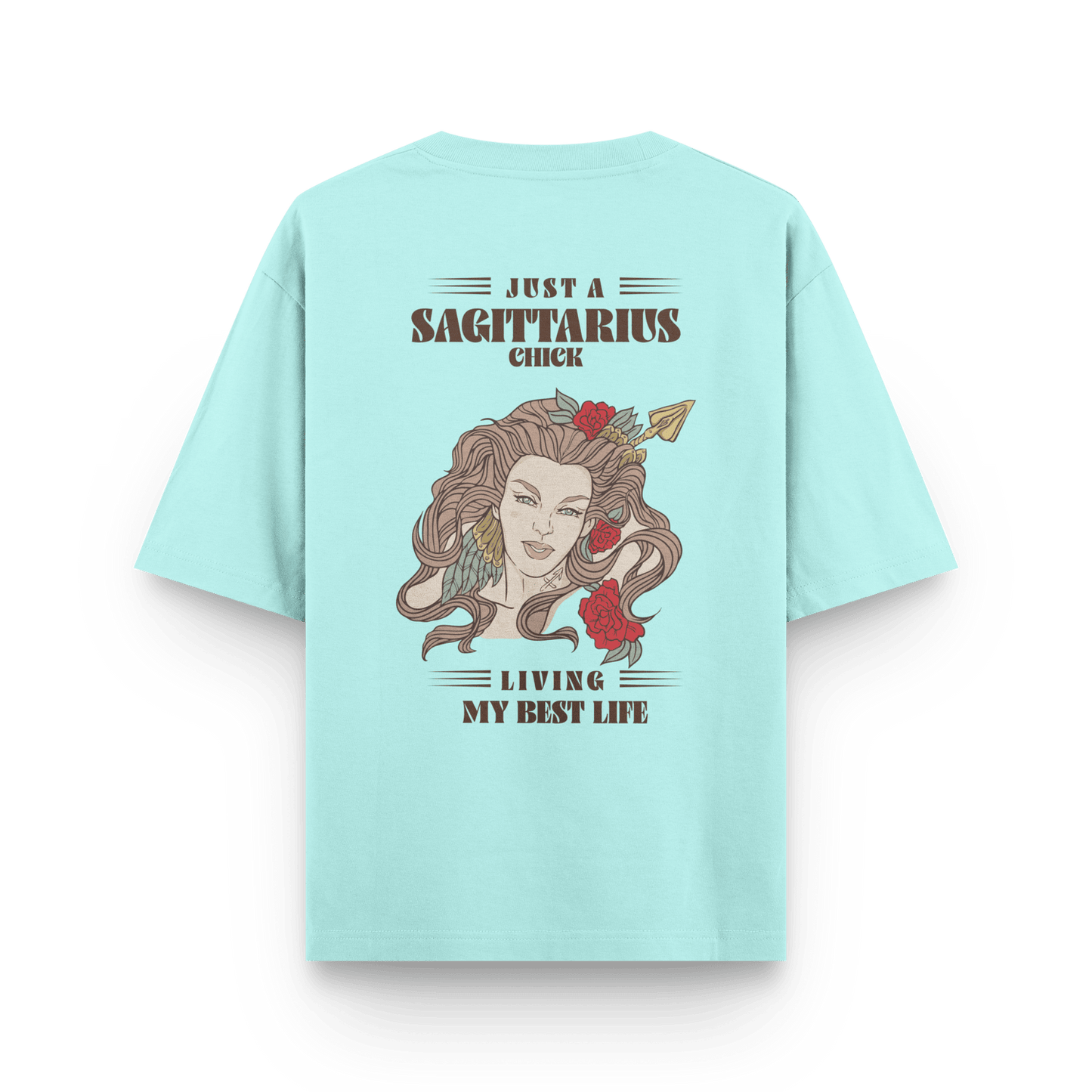 Sagittarius Chick Oversized T-shirt