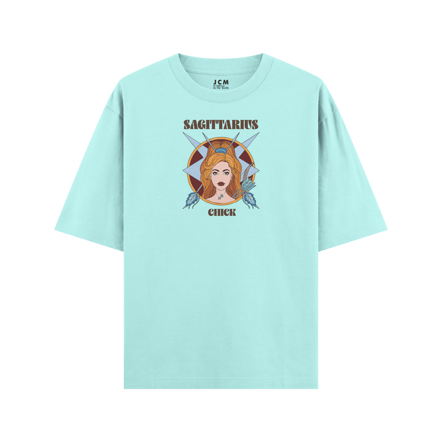 Sagittarius Chick Oversized T-shirt