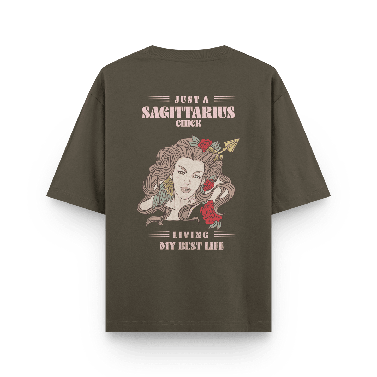 Sagittarius Chick Oversized T-shirt