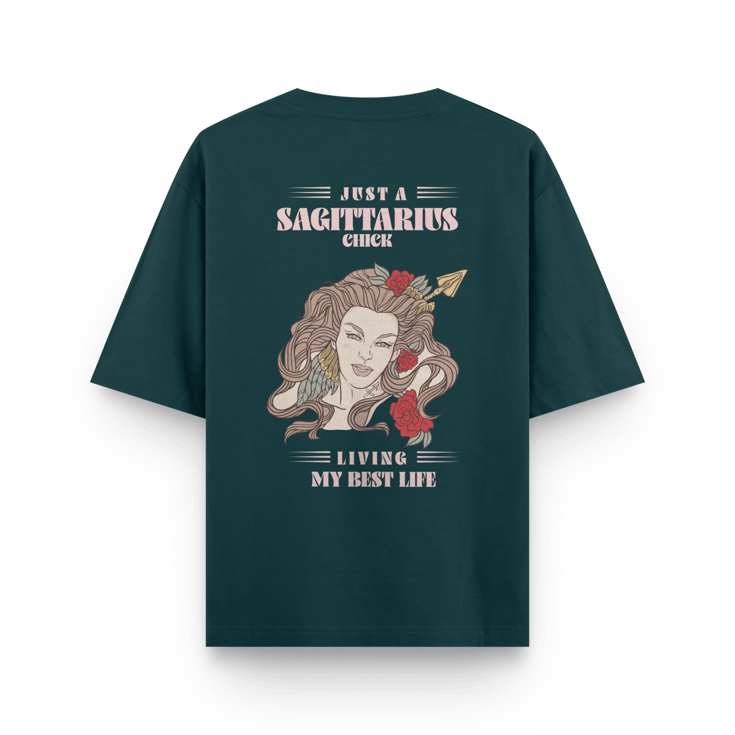 Sagittarius Chick Oversized T-shirt