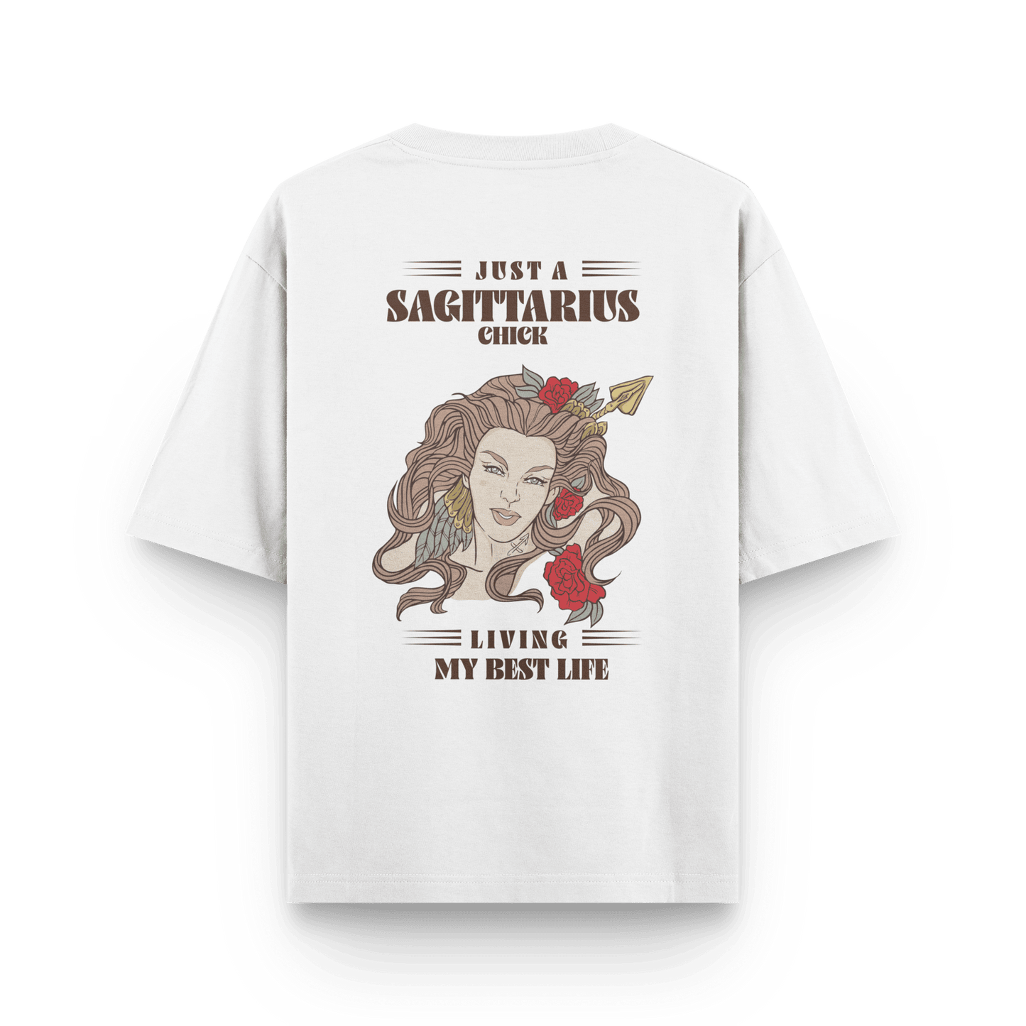 Sagittarius Chick Oversized T-shirt