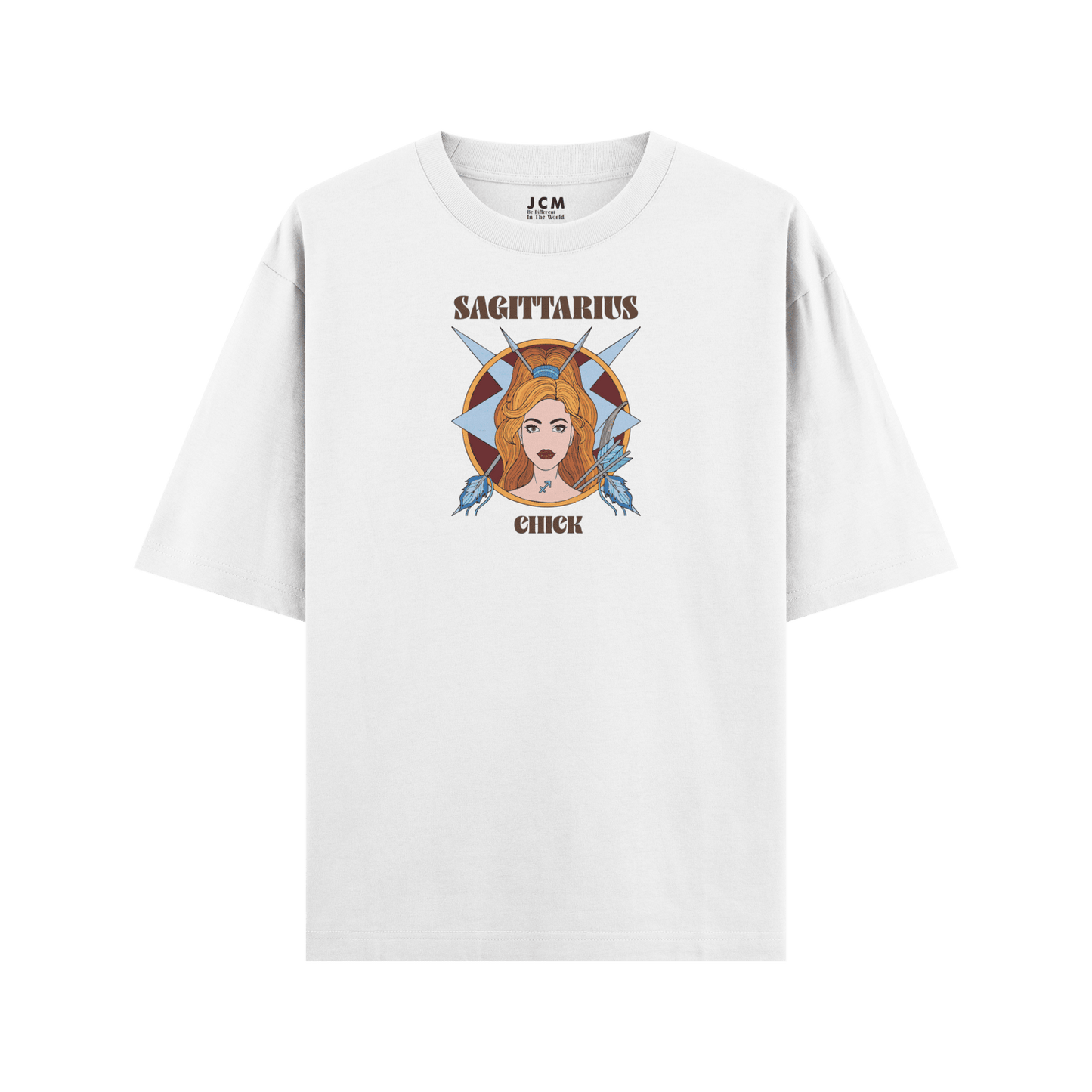 Sagittarius Chick Oversized T-shirt