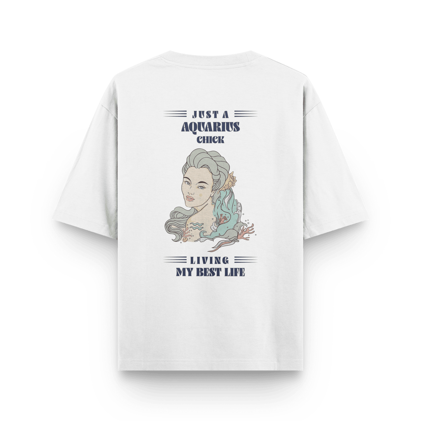 Aquarius Chick Oversized T-shirt