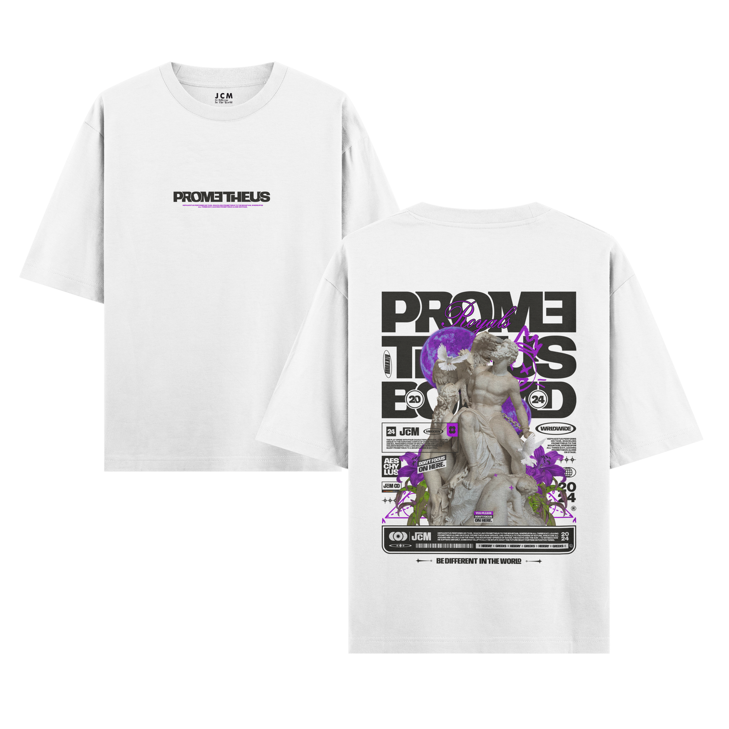 PROMETHEUS - Dual Print Oversized T-shirt