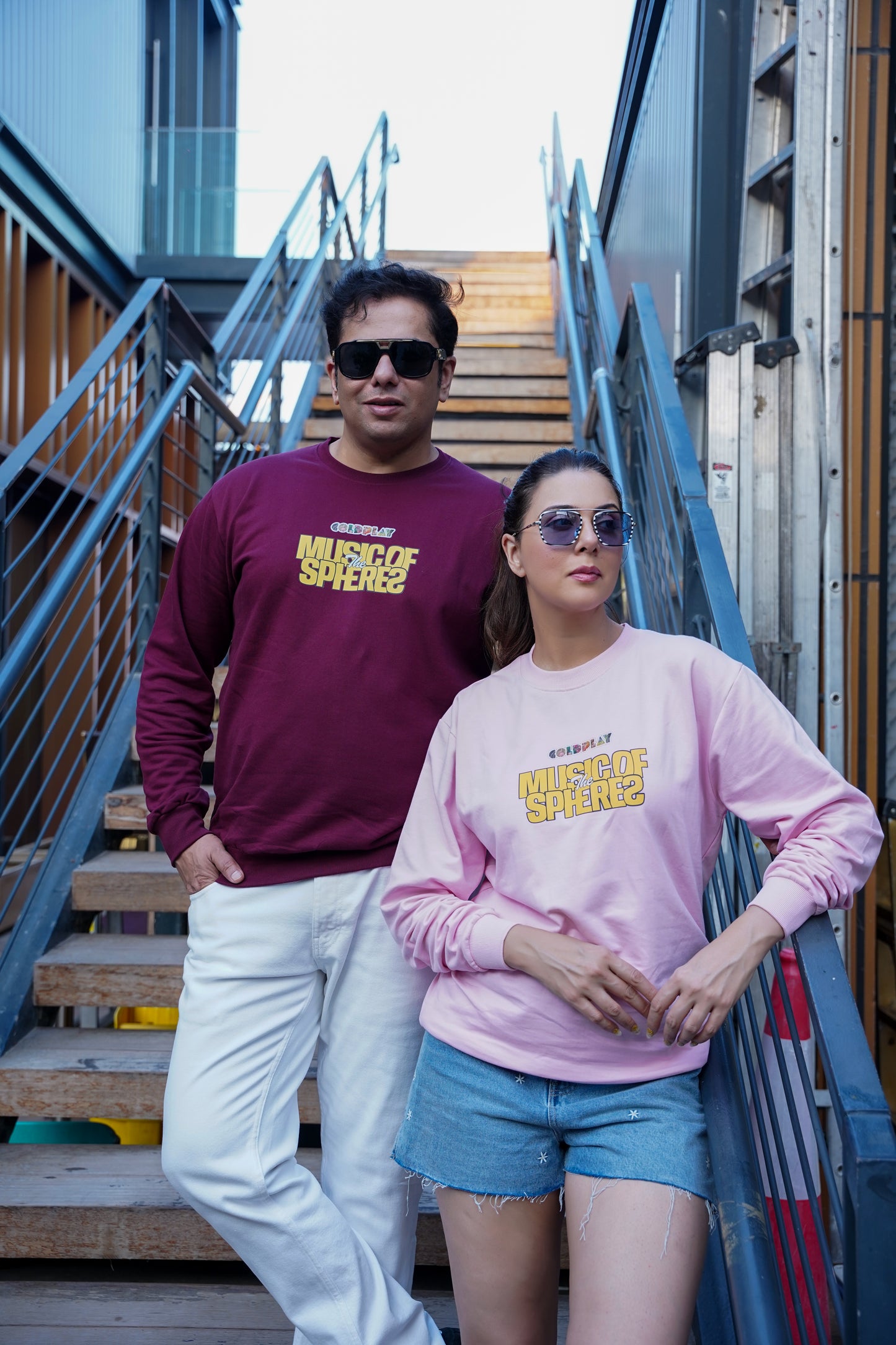COLDPLAY - Dual Print Sweatshirt